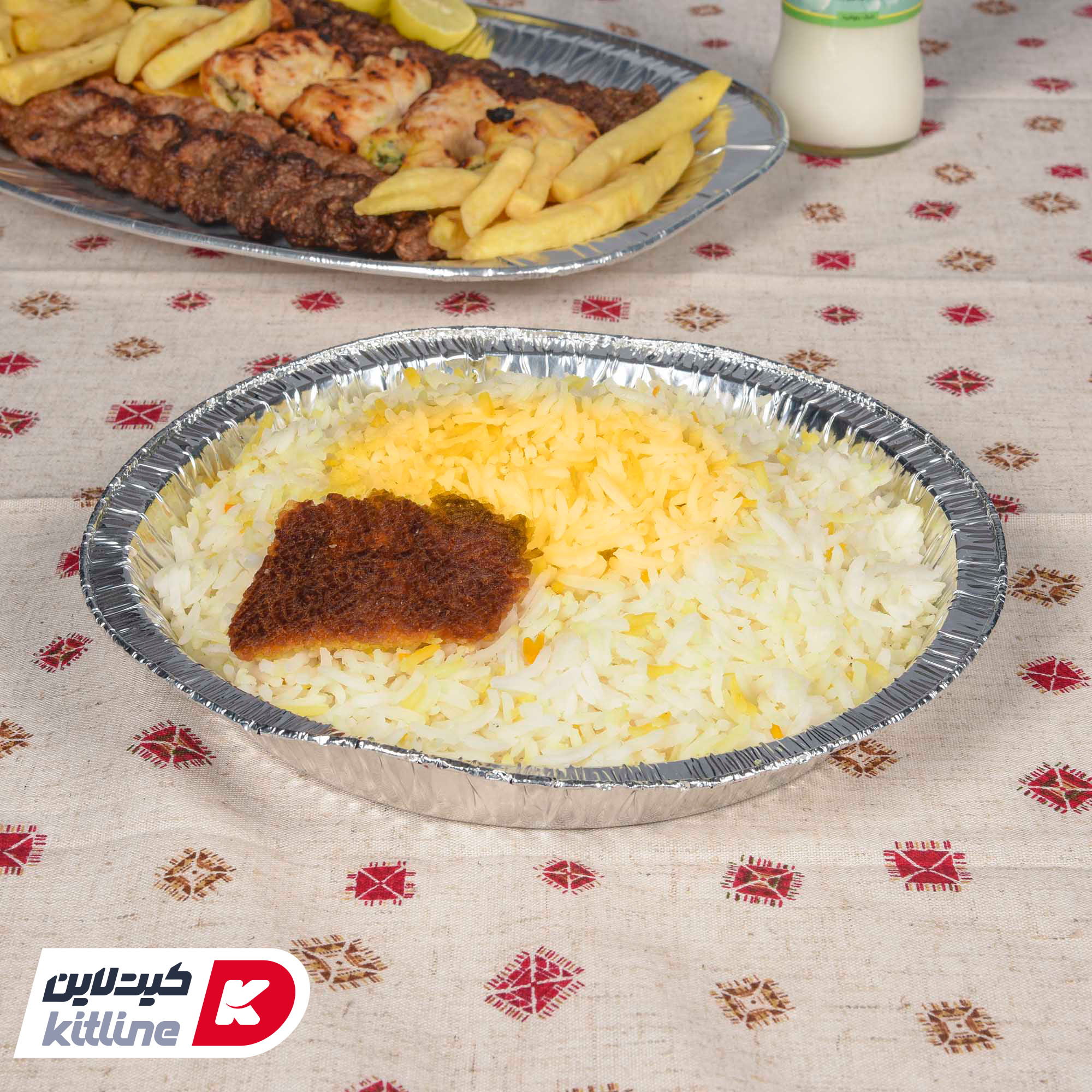 بشقاب آلومینیومی یکبار مصرف ۲۲ سانتیمتری (کارتن ۵۰۰ عددی) - تصویر 4