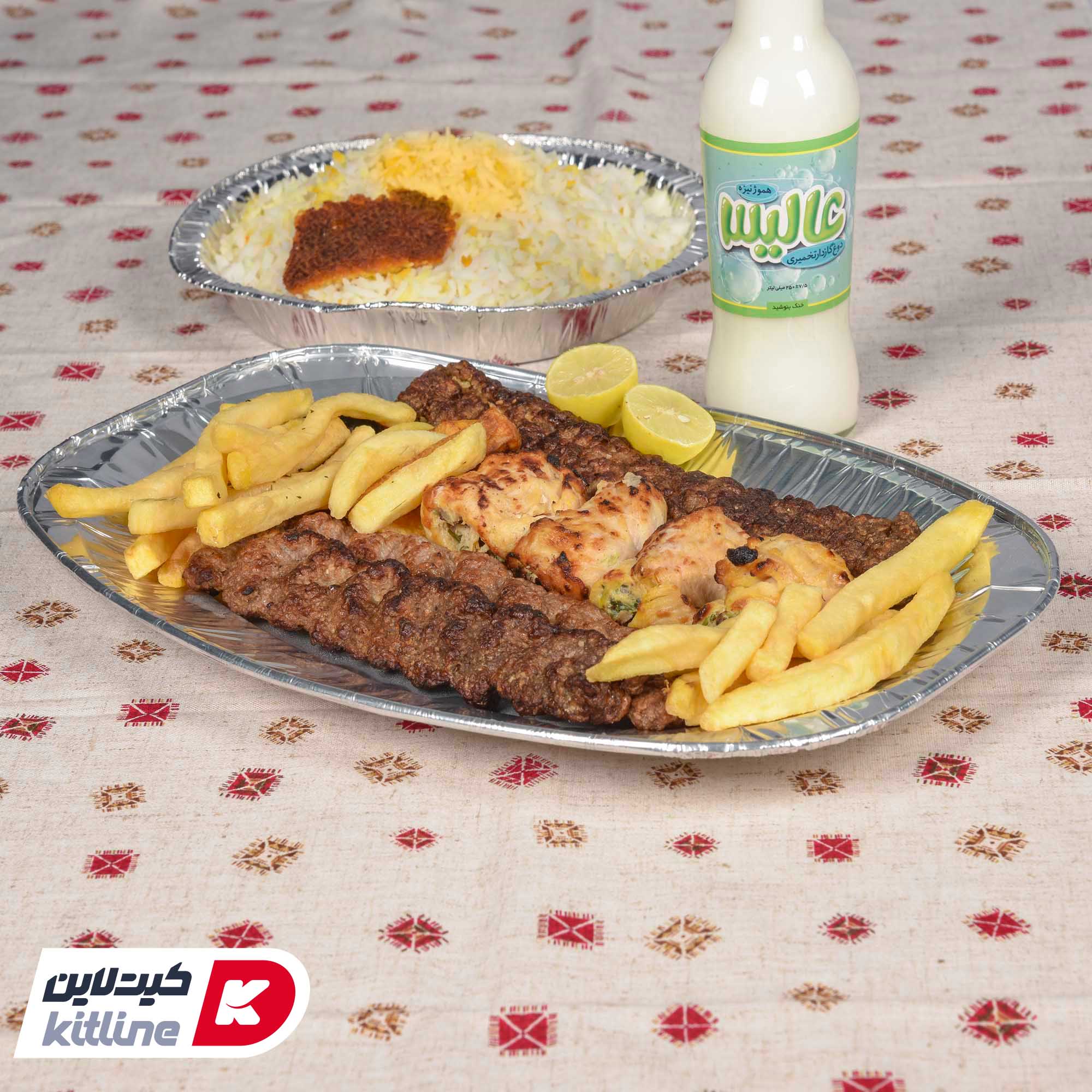 دیس بیضی آلومینیومی یکبار مصرف (کارتن ۳۰۰ عددی) - تصویر 5