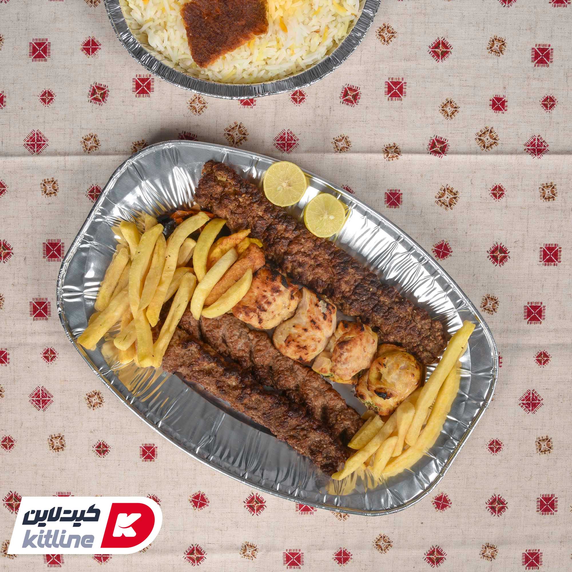 دیس بیضی آلومینیومی یکبار مصرف (کارتن ۳۰۰ عددی) - تصویر 7