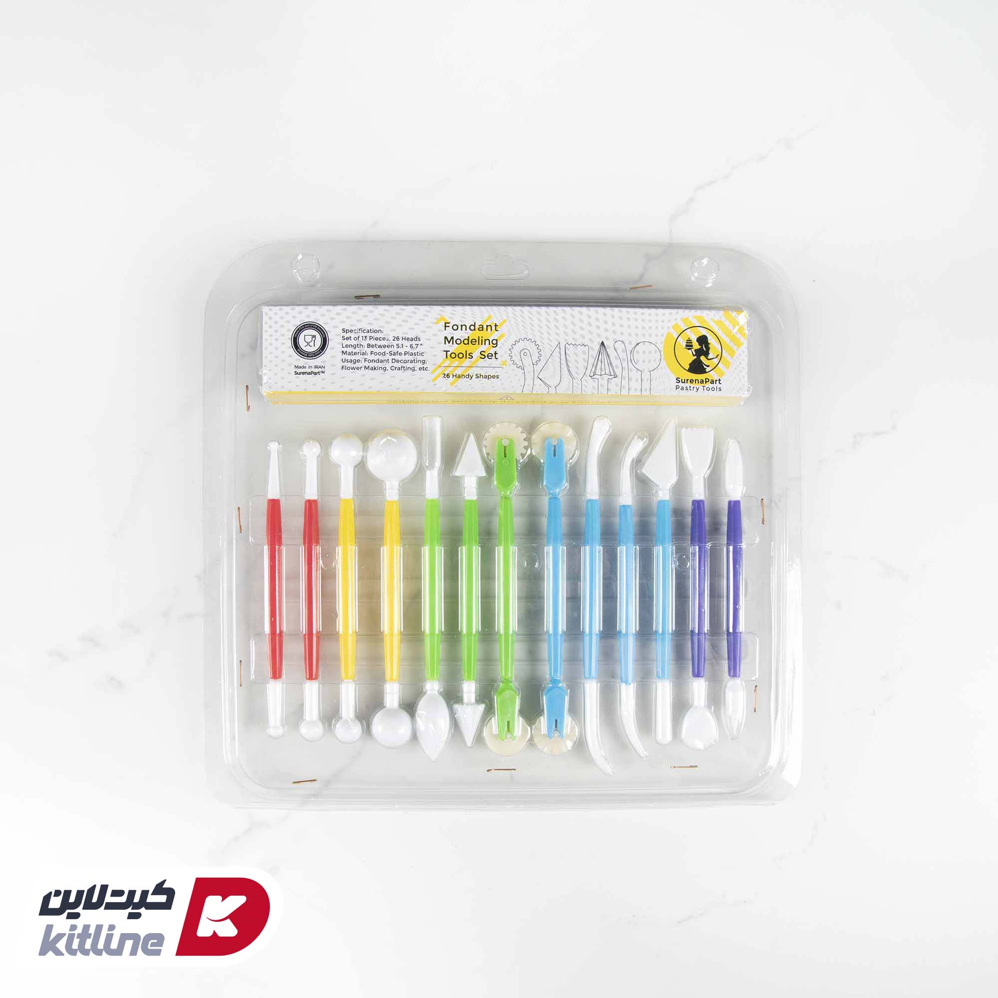 ابزار فوندانت (بسته ۱۳ عددی)