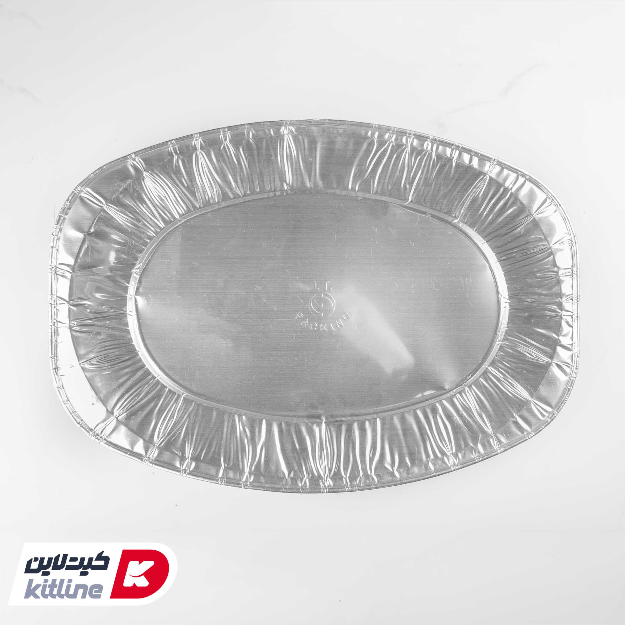 دیس بیضی آلومینیومی یکبار مصرف (کارتن ۳۰۰ عددی) - تصویر 4