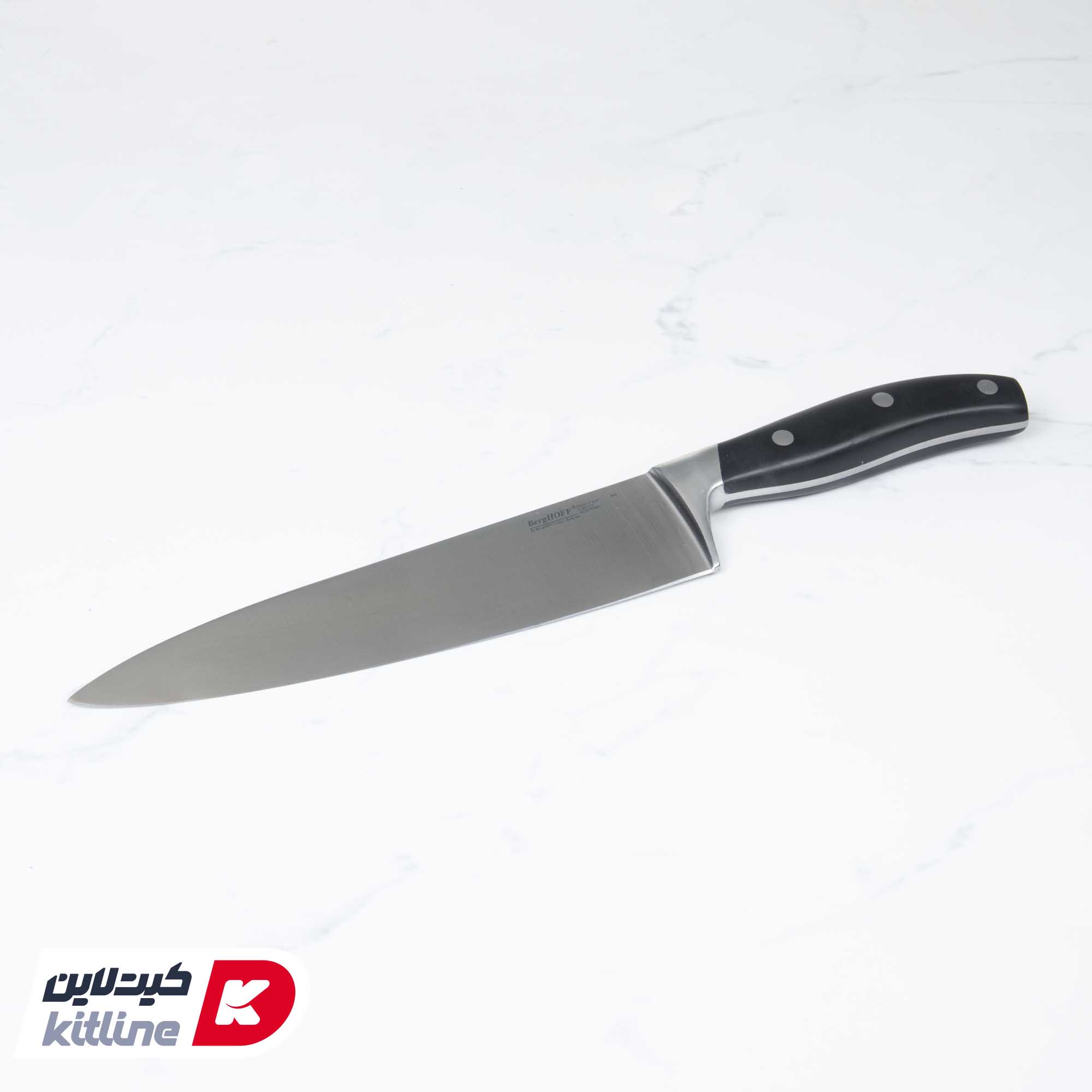 چاقو سرآشپز ۲۰ سانتیمتری برگهف دسته مشکی
