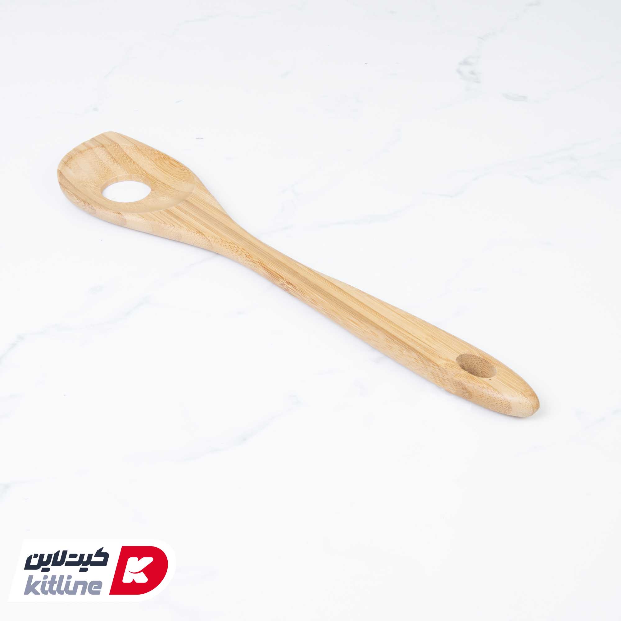 قاشق سرو چوبی بامبو ۳۰ سانتیمتری