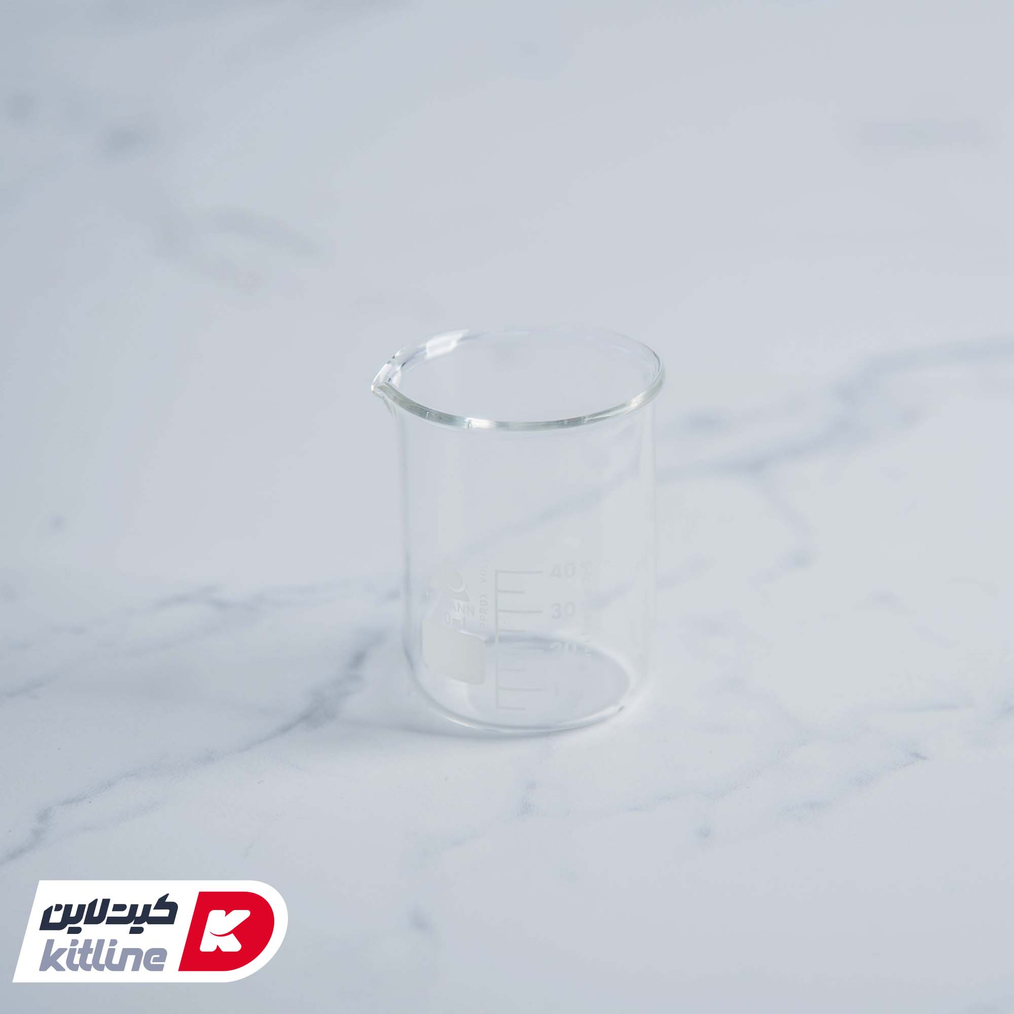 بشر شیشه ای ۵۰ میلی لیتری