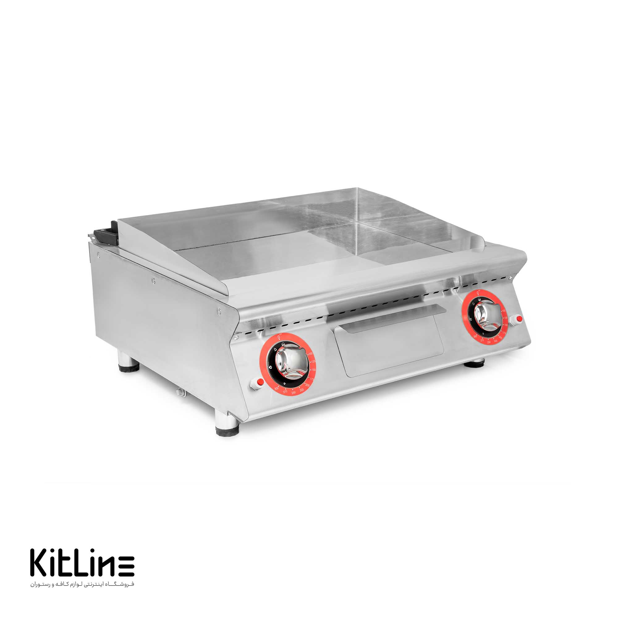 گریل تخت صفحه کروم ۷۳×۸۰ سانتی همراه با ترموستات