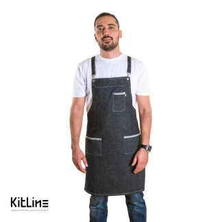 پیشبند جین ۳ جیب کیوان