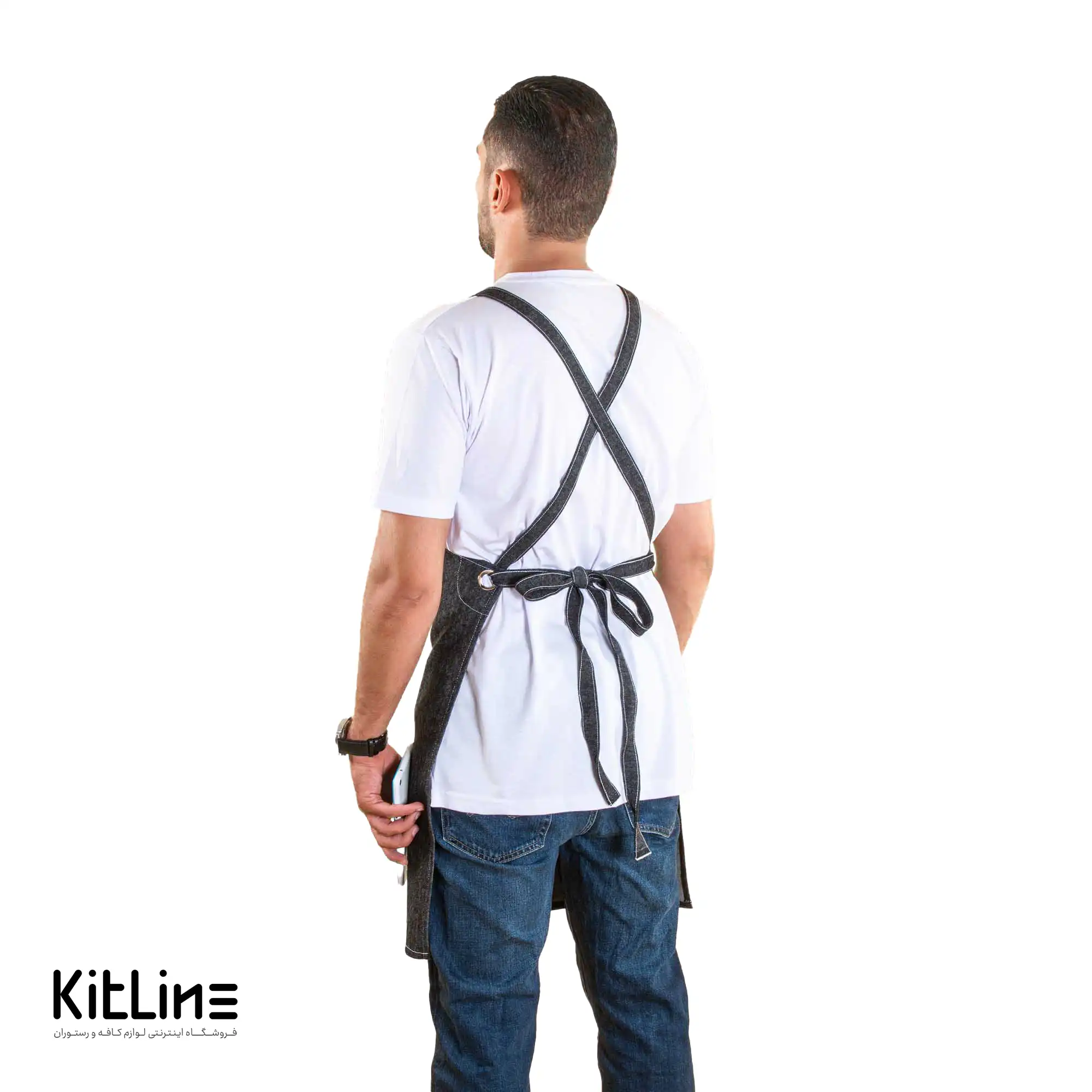 پیشبند جین ۴ جیب کیوان - تصویر 8