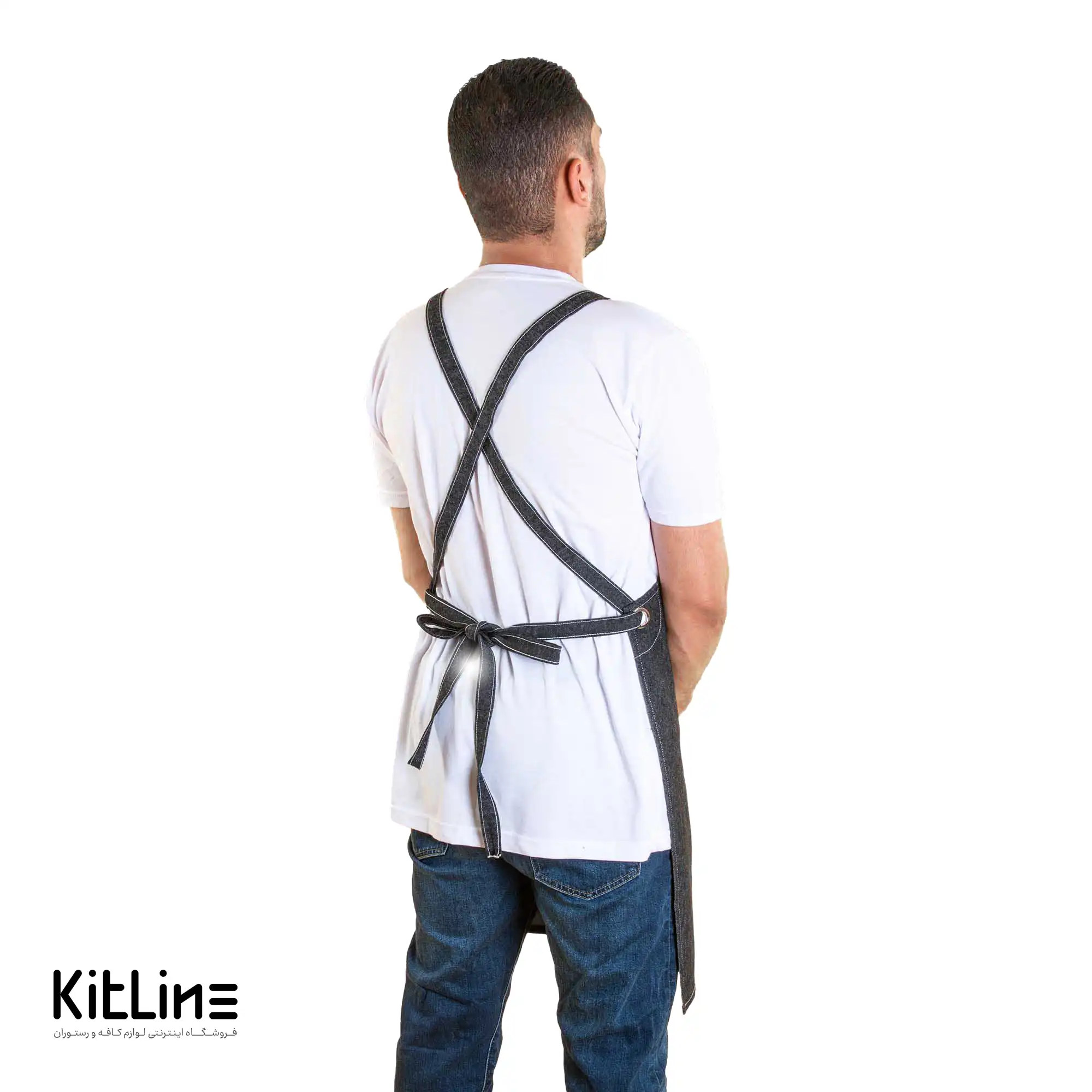 پیشبند جین ۳ جیب کیوان - تصویر 10