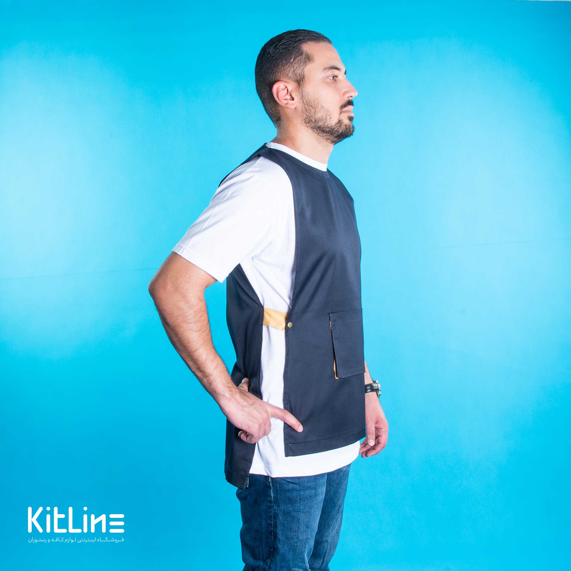 کاور جیب پاکتی سرمهای - تصویر 4