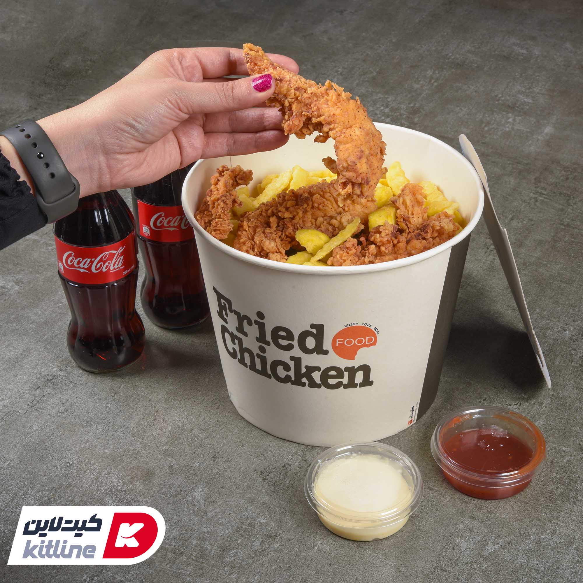 سطل سوخاری یکبار مصرف کاغذی ۴ لیتری همراه درب (کارتن ۳۰۰ عددی) - تصویر 4