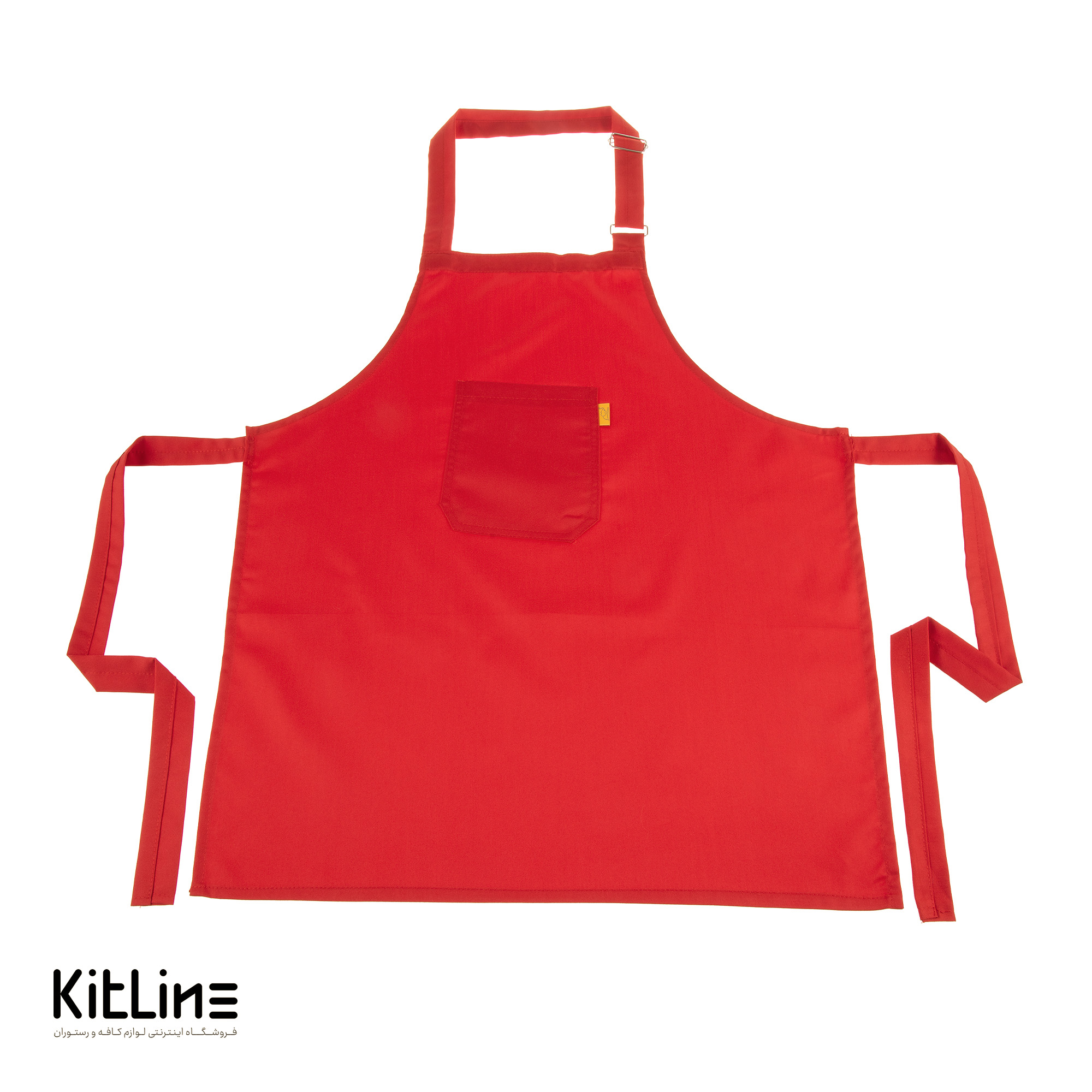 پيشبند کودکان فری سايز رنگ قرمز - تصویر 5