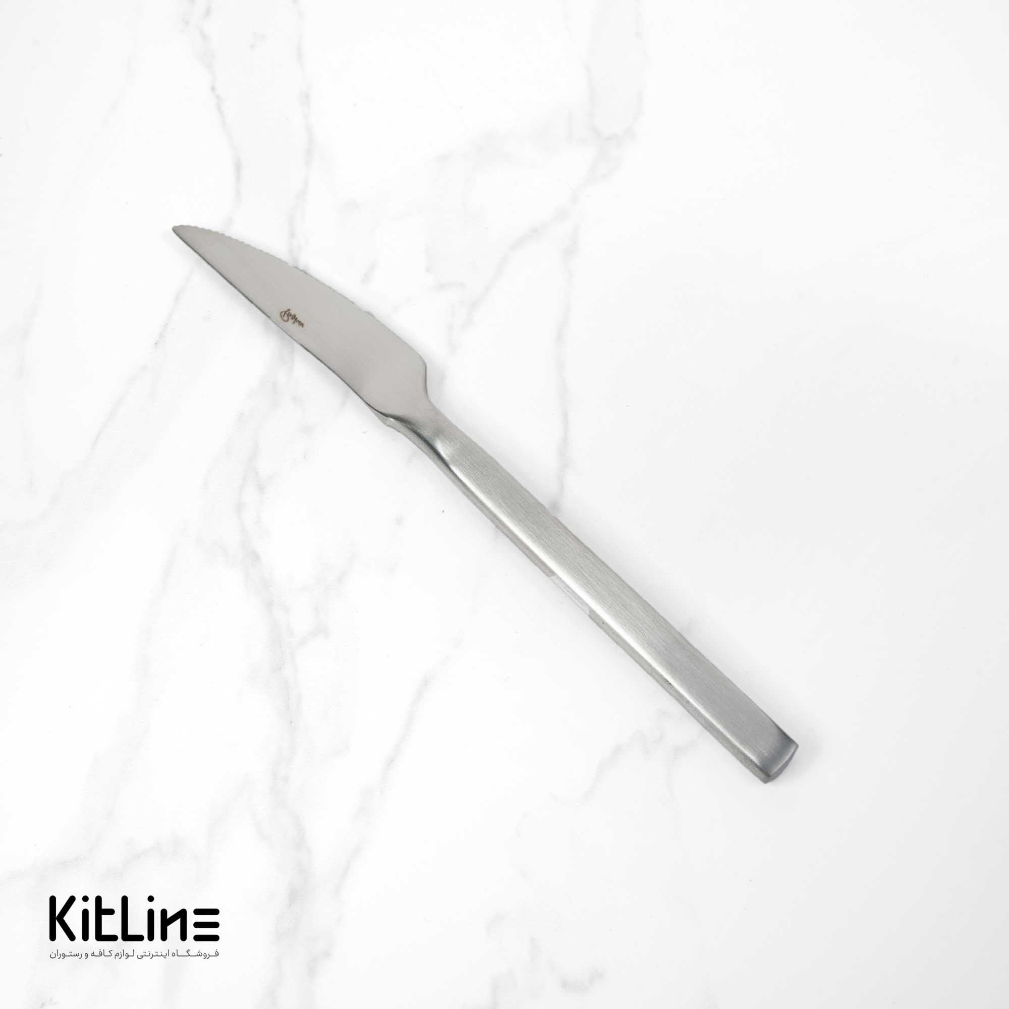 کارد سرو استیک صنایع استیل مدل میلان تمام مات