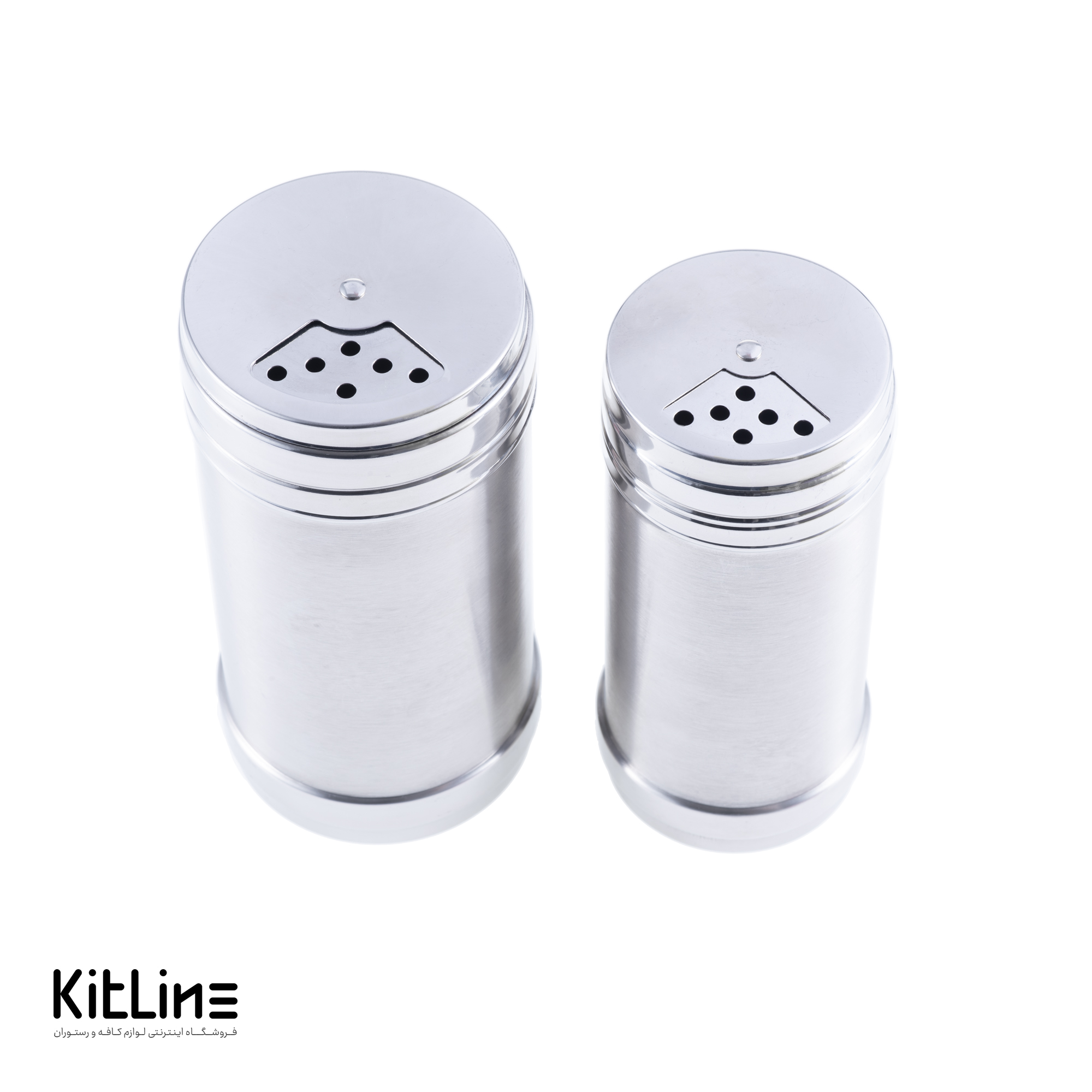 ادویه پاش ۲ تکه استیل - تصویر 4