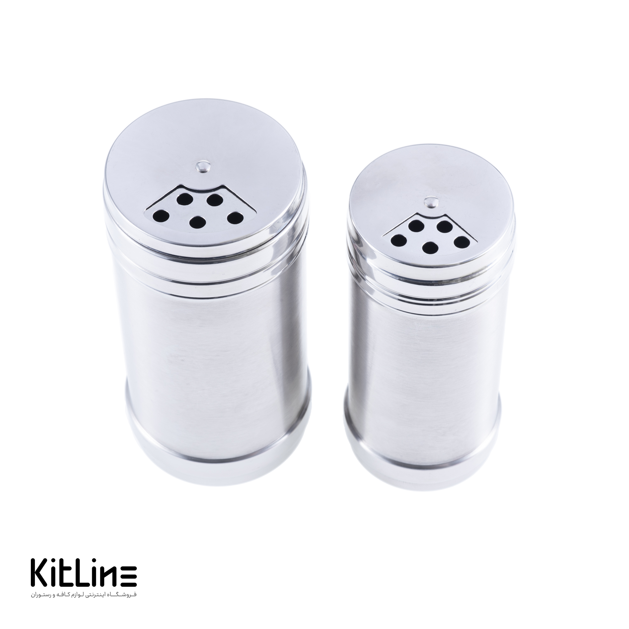 ادویه پاش ۲ تکه استیل - تصویر 5