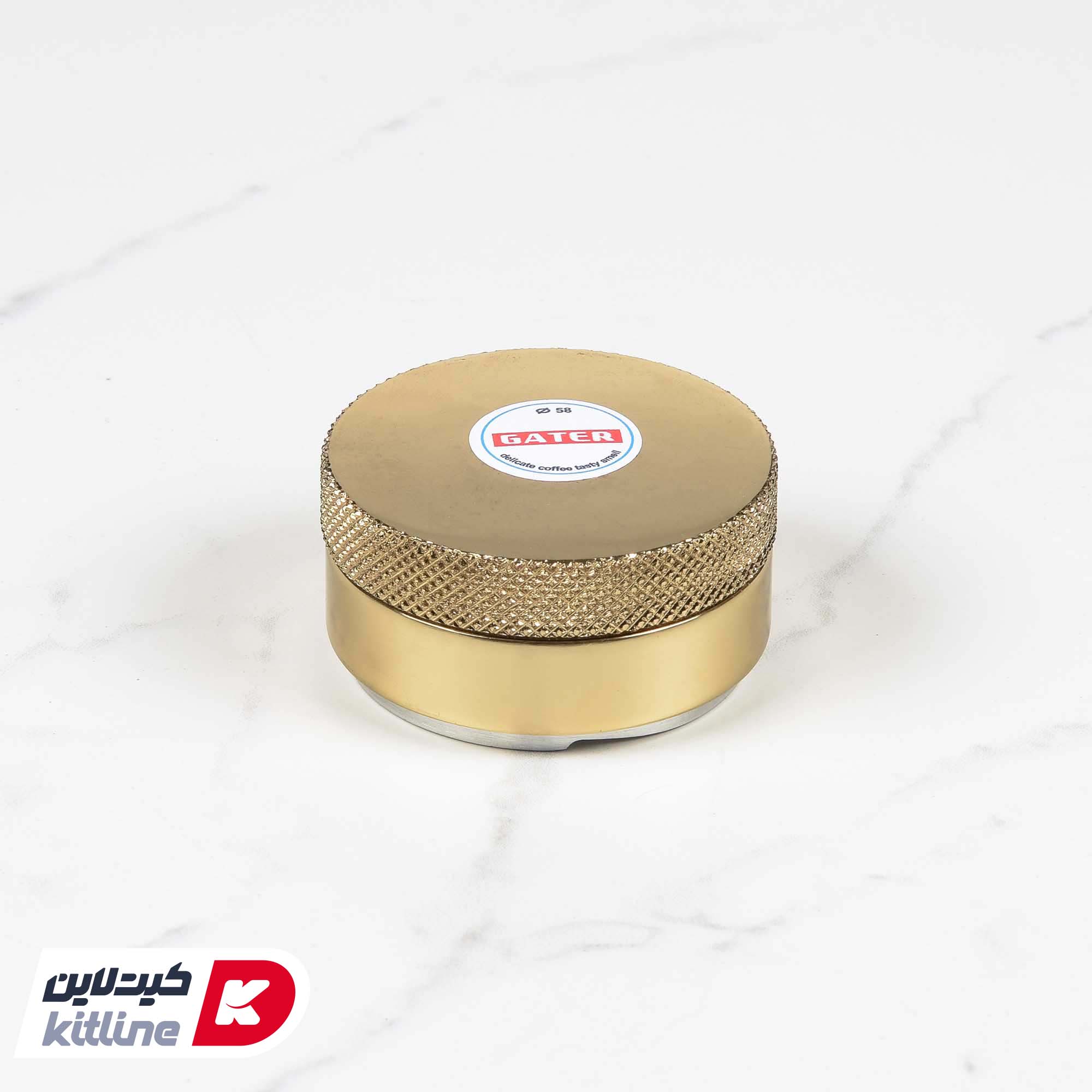 لولر قهوه ۵۸ میلیمتری طلایی گتر