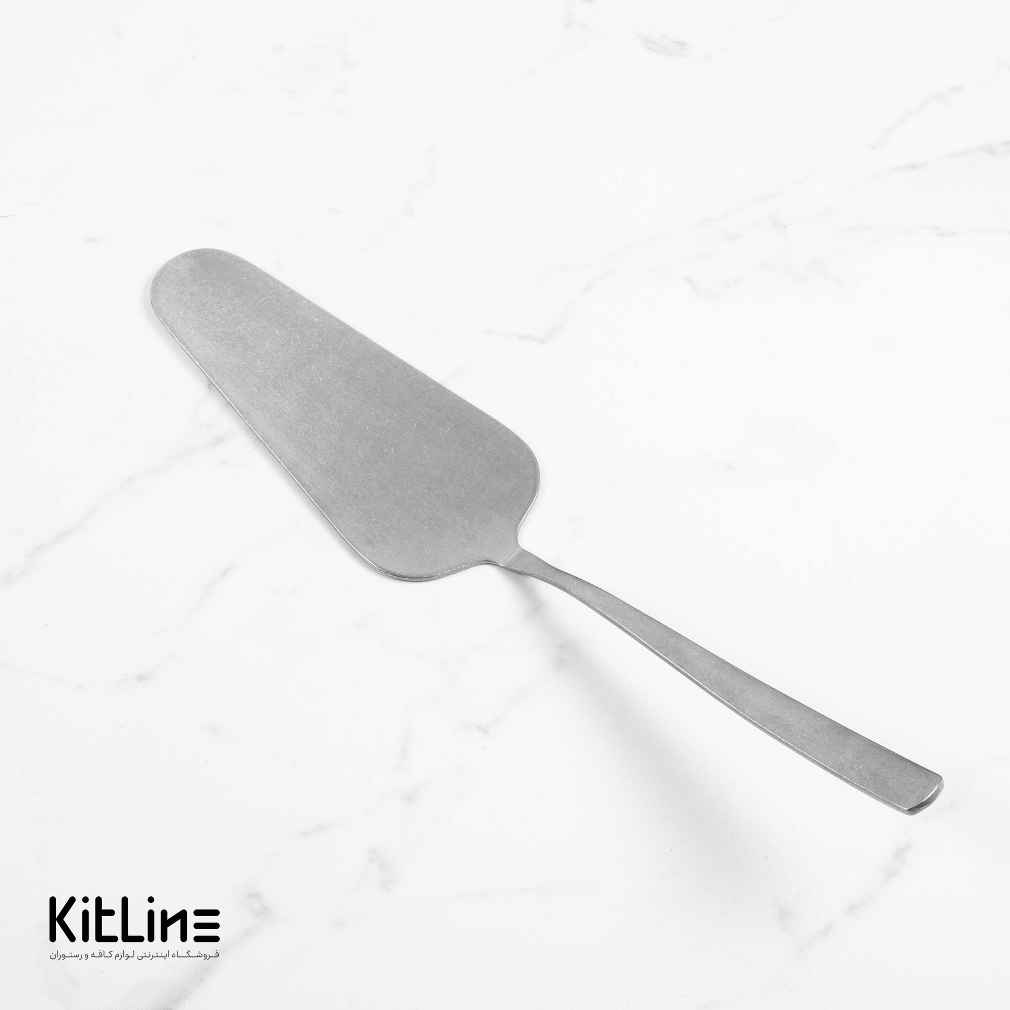 کفگیر سرو کیک صنایع استیل مدل روما آنتیک