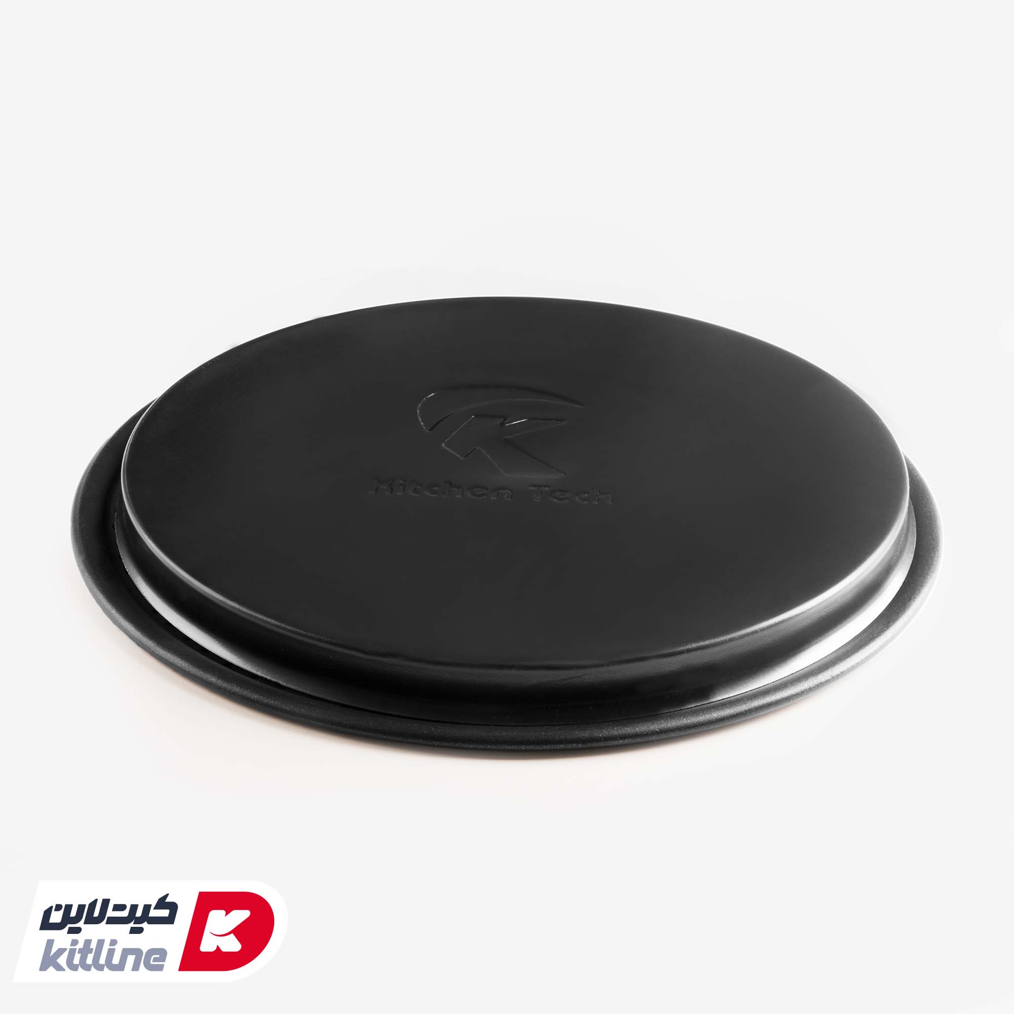 قالب پیتزا ایتالیایی آلومینیومی گرد ۴۰ سانتیمتری همراه با در کیچن تک - تصویر 3