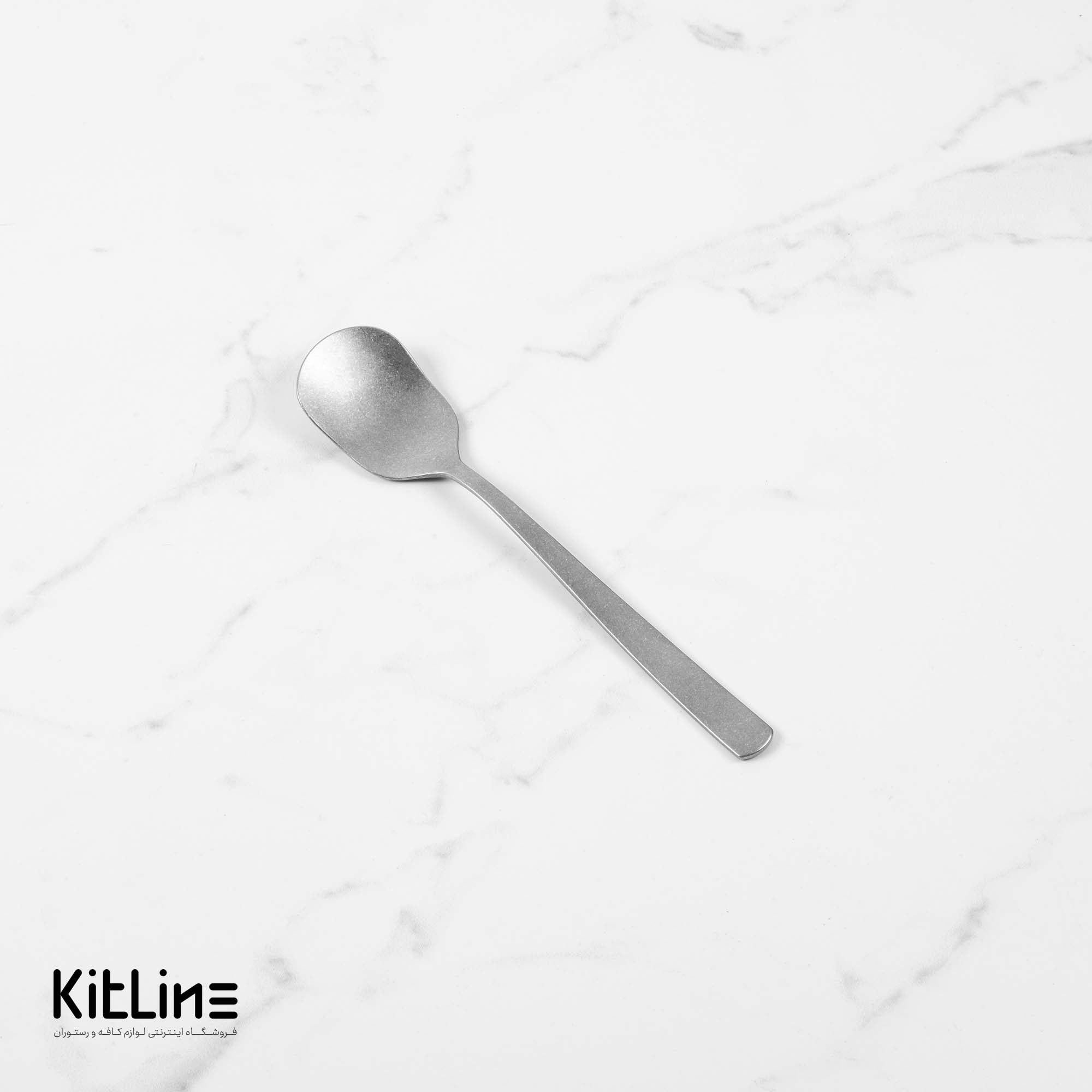 قاشق بستنی خوری صنایع استیل مدل روما آنتیک