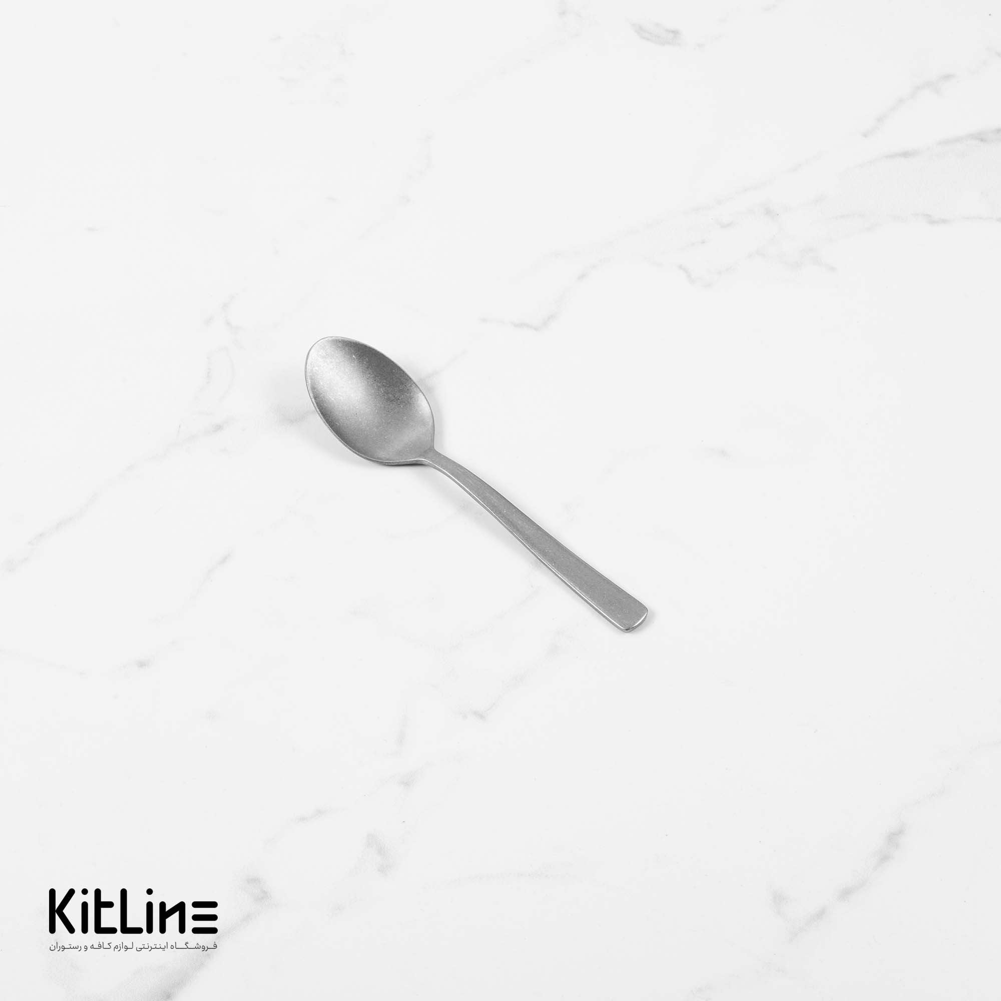 قاشق چای خوری صنایع استیل مدل روما آنتیک