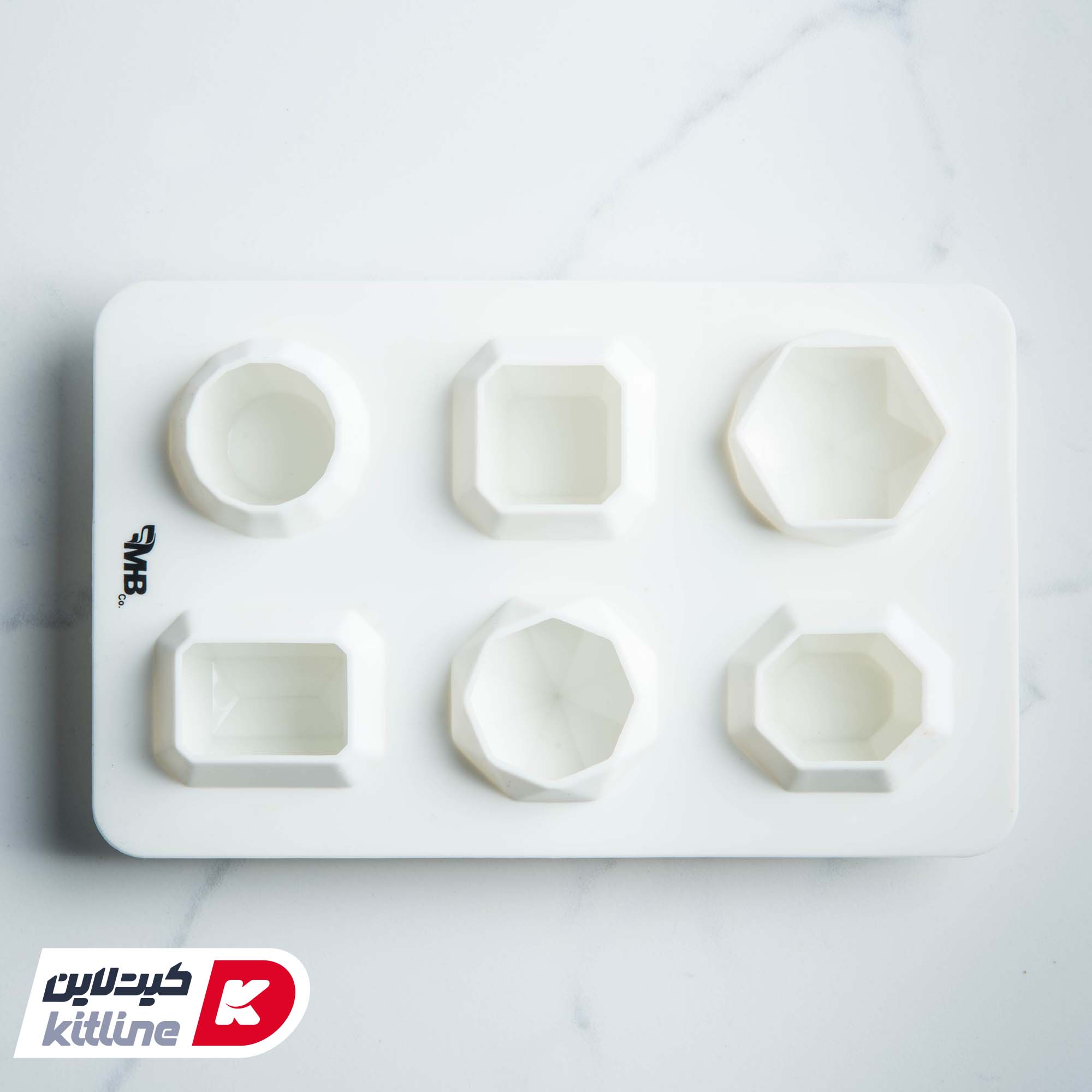 قالب یخ سه بعدی سیلیکونی ام بی