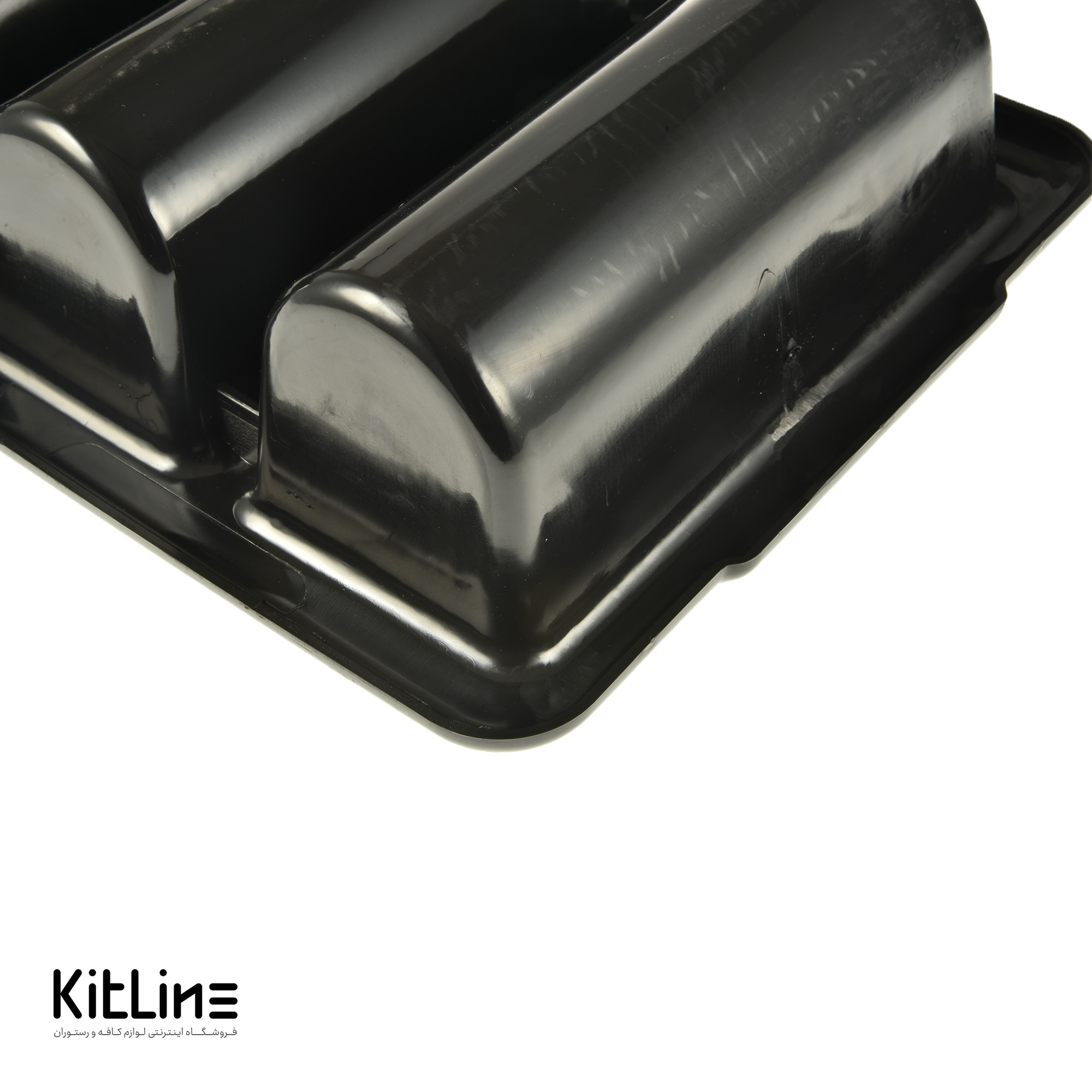 جای قاشق چنگال پلاستیکی ۳۲.۵×۵۲.۵ سانتیمتری مشکی - تصویر 5