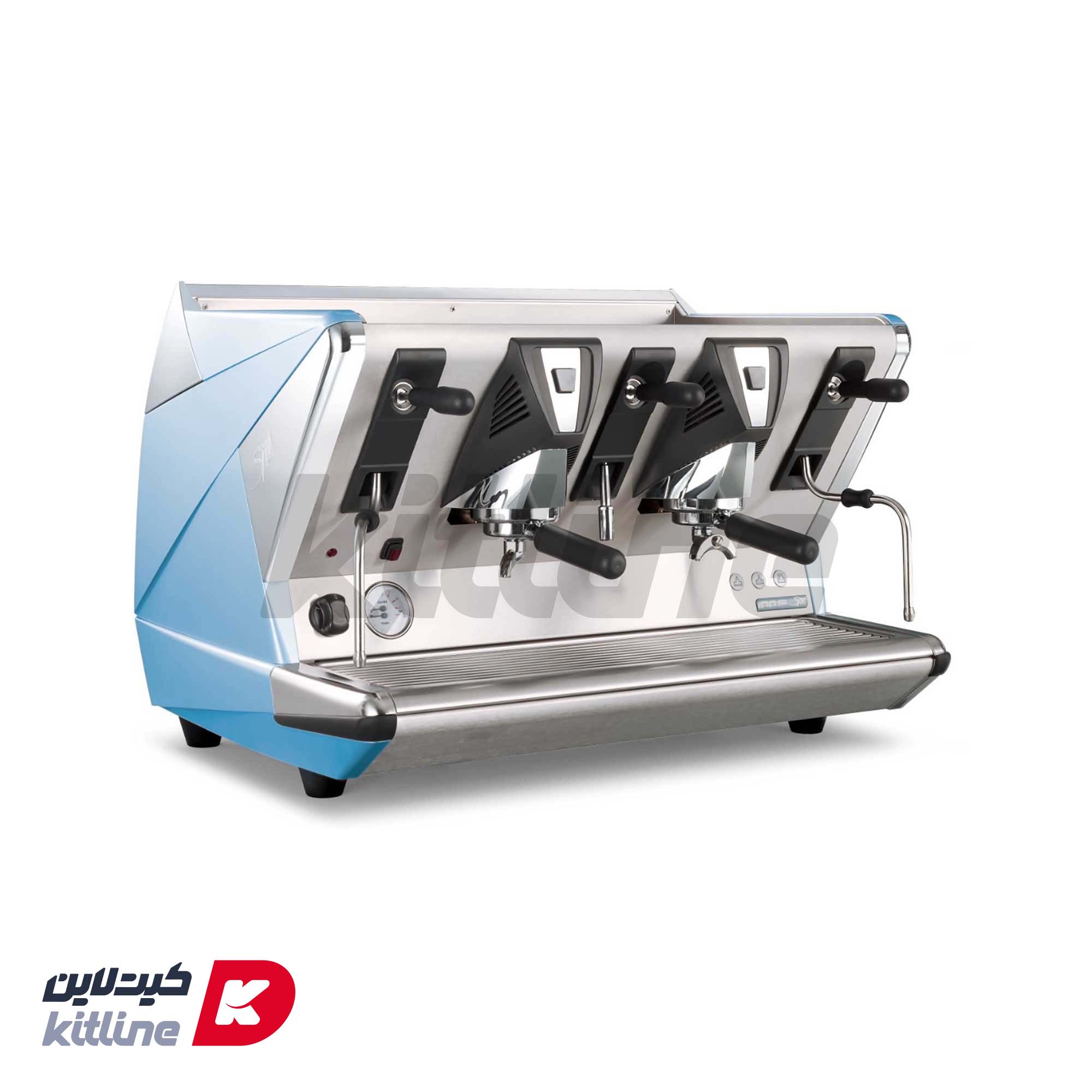 دستگاه قهوه دو گروپ سن مارکو مدل 100S آبی روشن