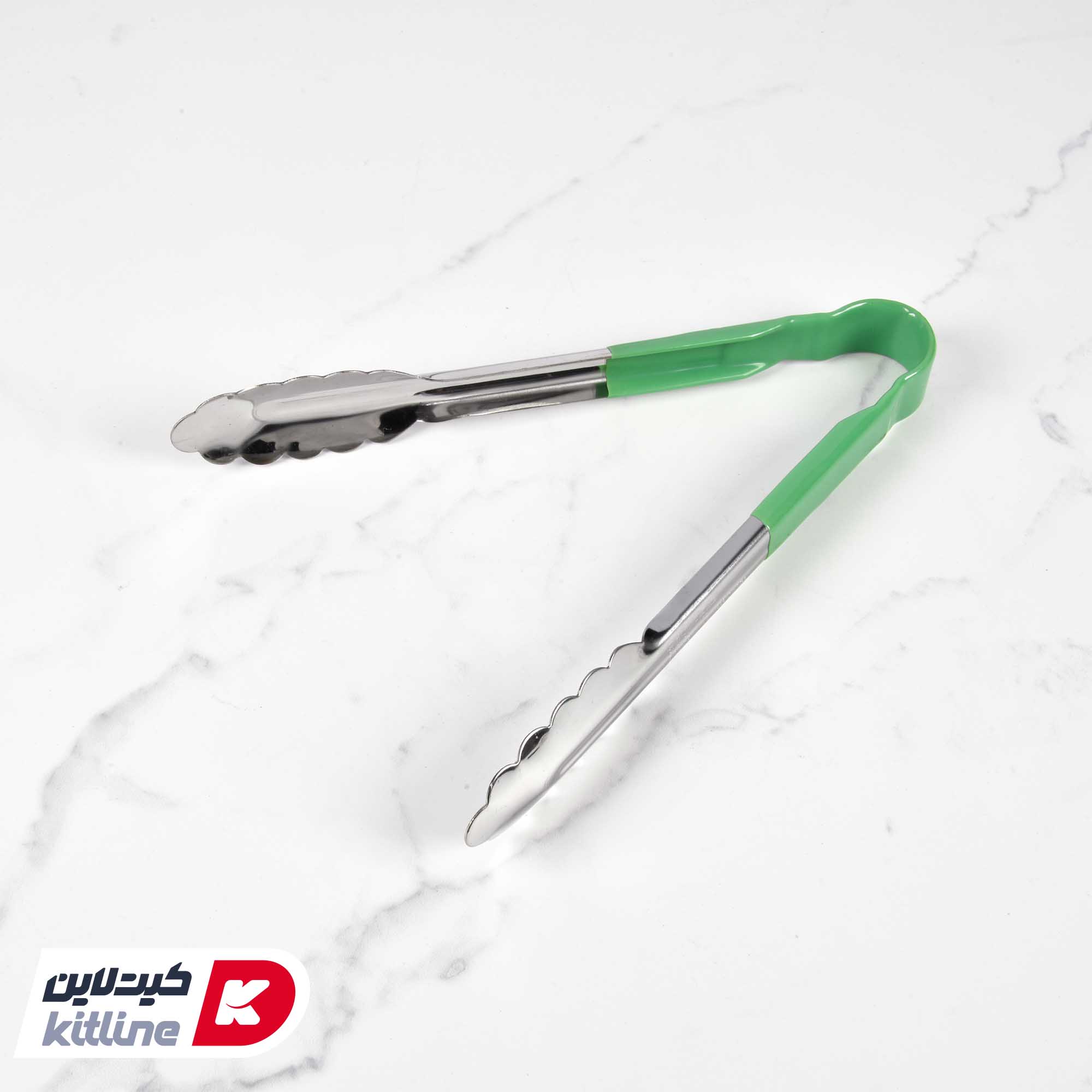 انبر سرو استیل ۲۴ سانتیمتری سبز کارلایز