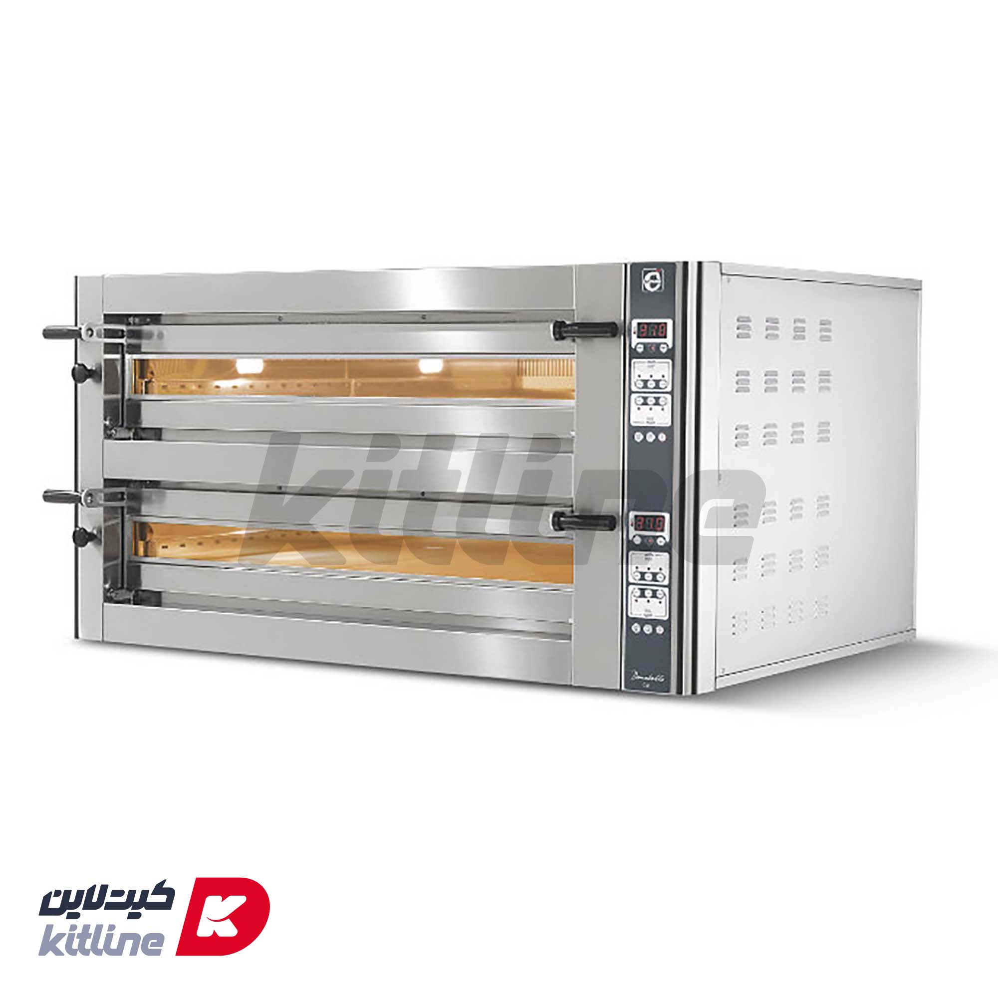 فر پیتزا صندوقی دو طبقه کوپونه مدل 635 Donatello