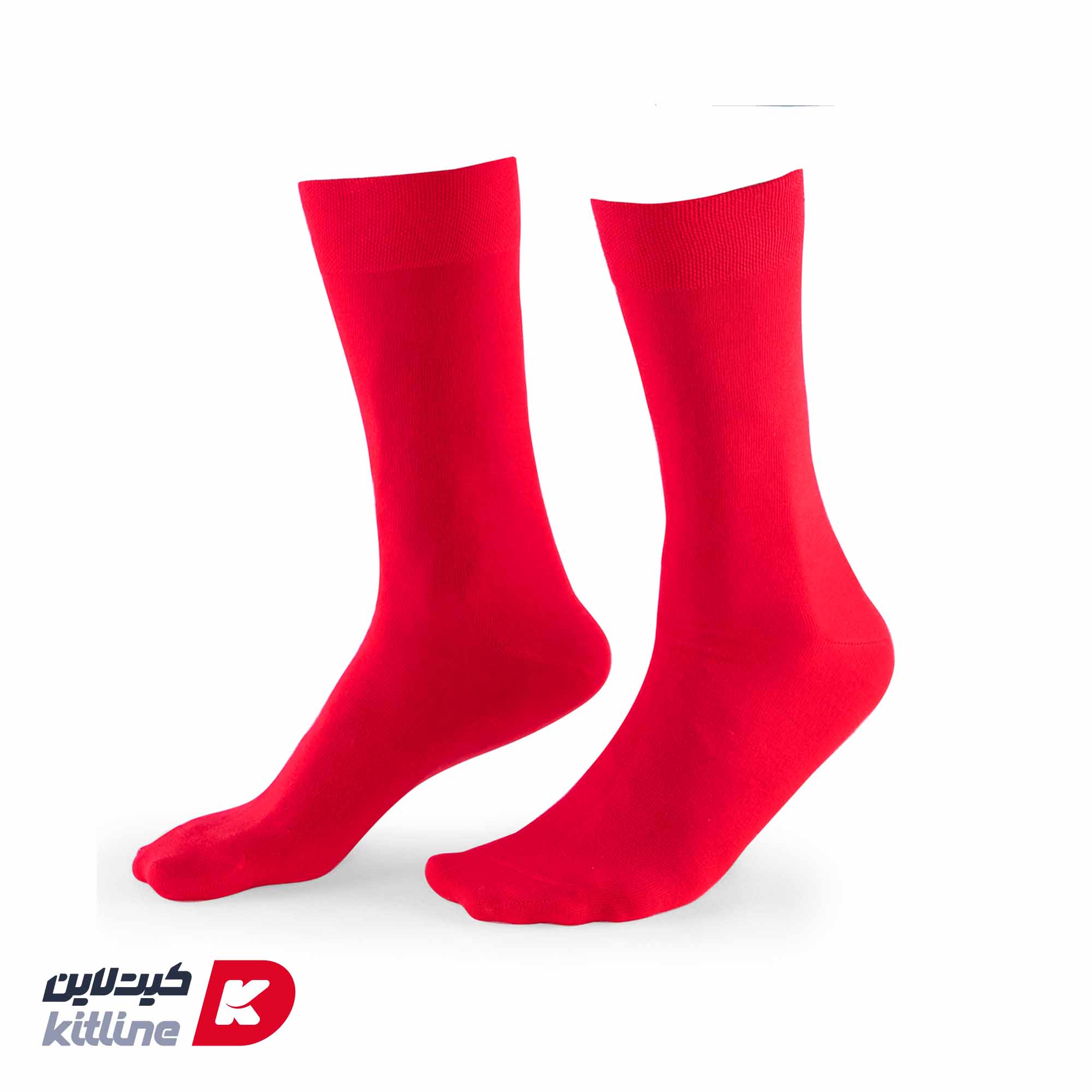 جوراب ساق دار مردانه قرمز