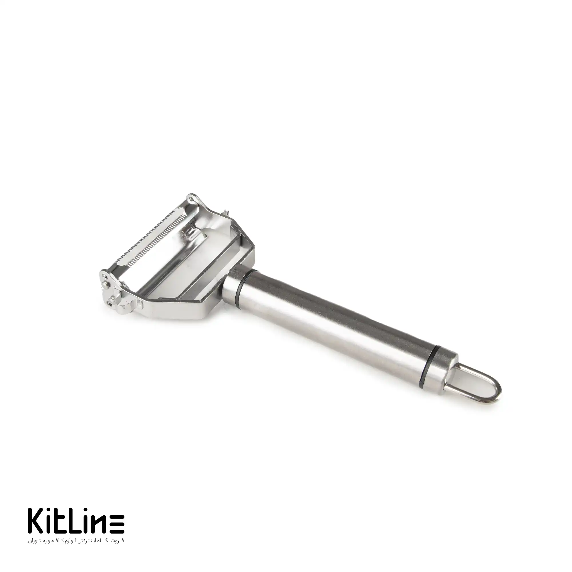 پوست کن دو کاره استیل ۱۸ سانتیمتری