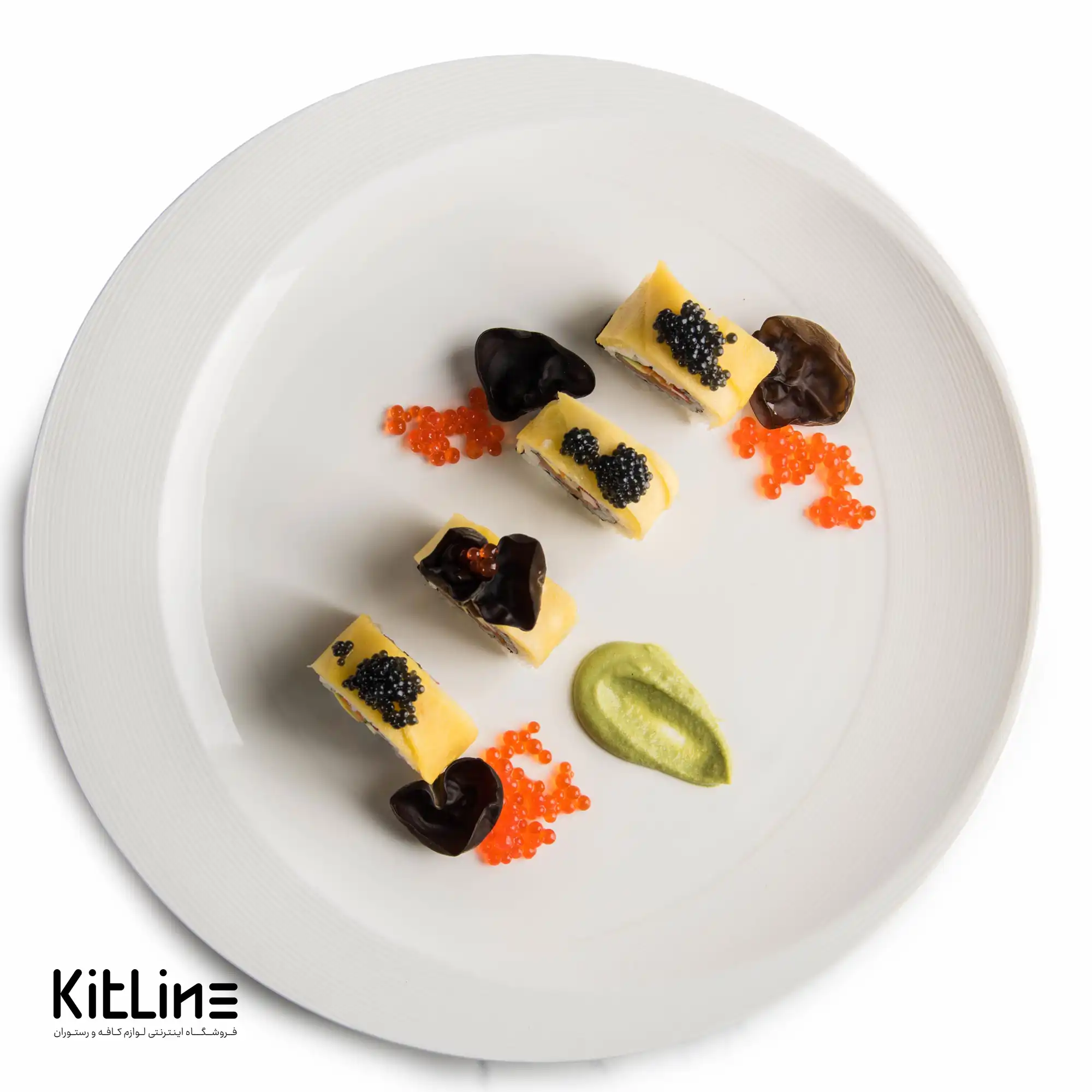 بشقاب چینی ۲۲ سانتیمتری مدرنه (Moderne) مدل تیفانی - تصویر 3