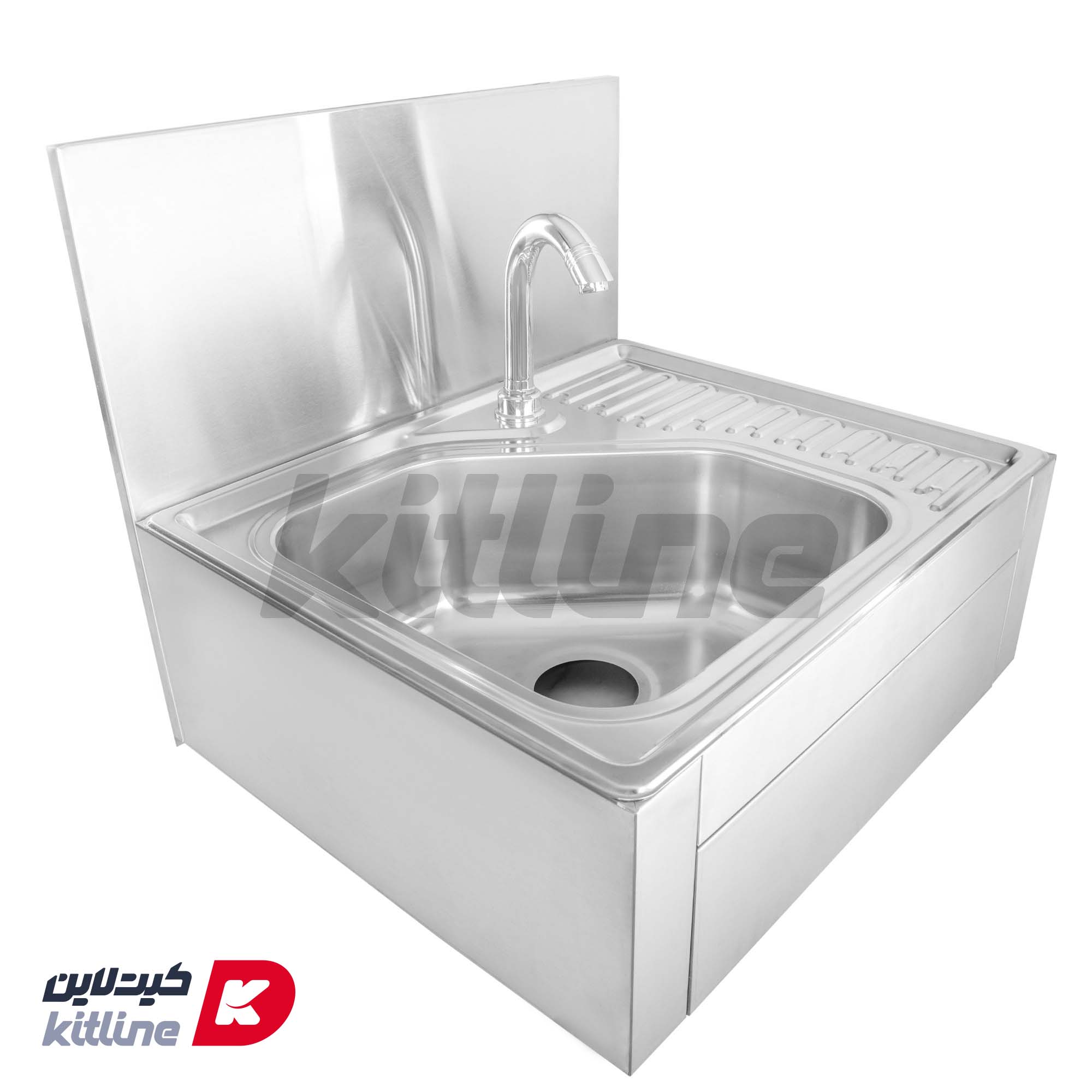 سینک پرسی پدالی Kitchentech