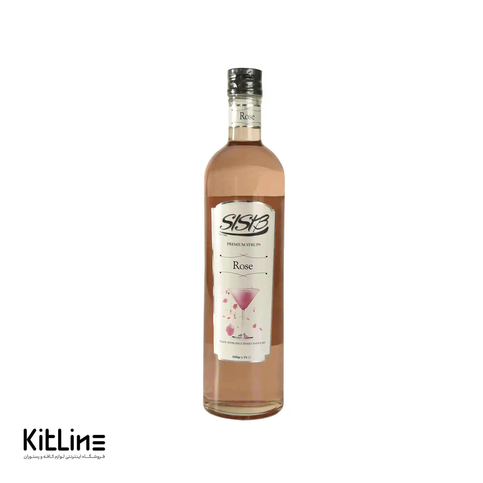 سيروپ گل رز سی سیب ۱ لیتری