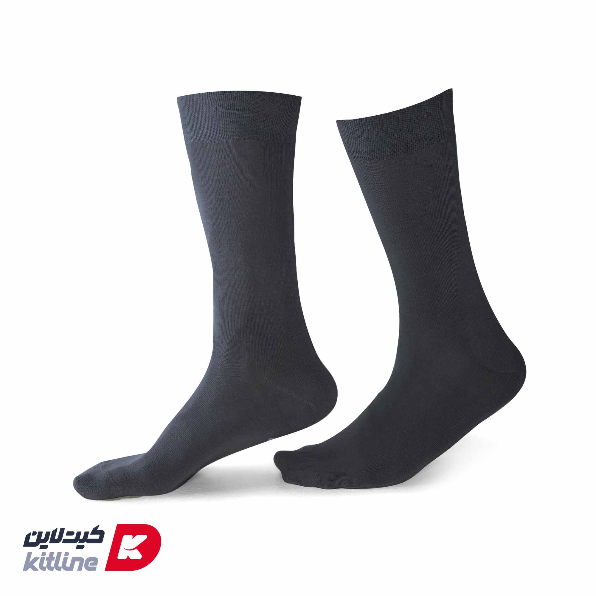 جوراب ساق دار مردانه خاکستری