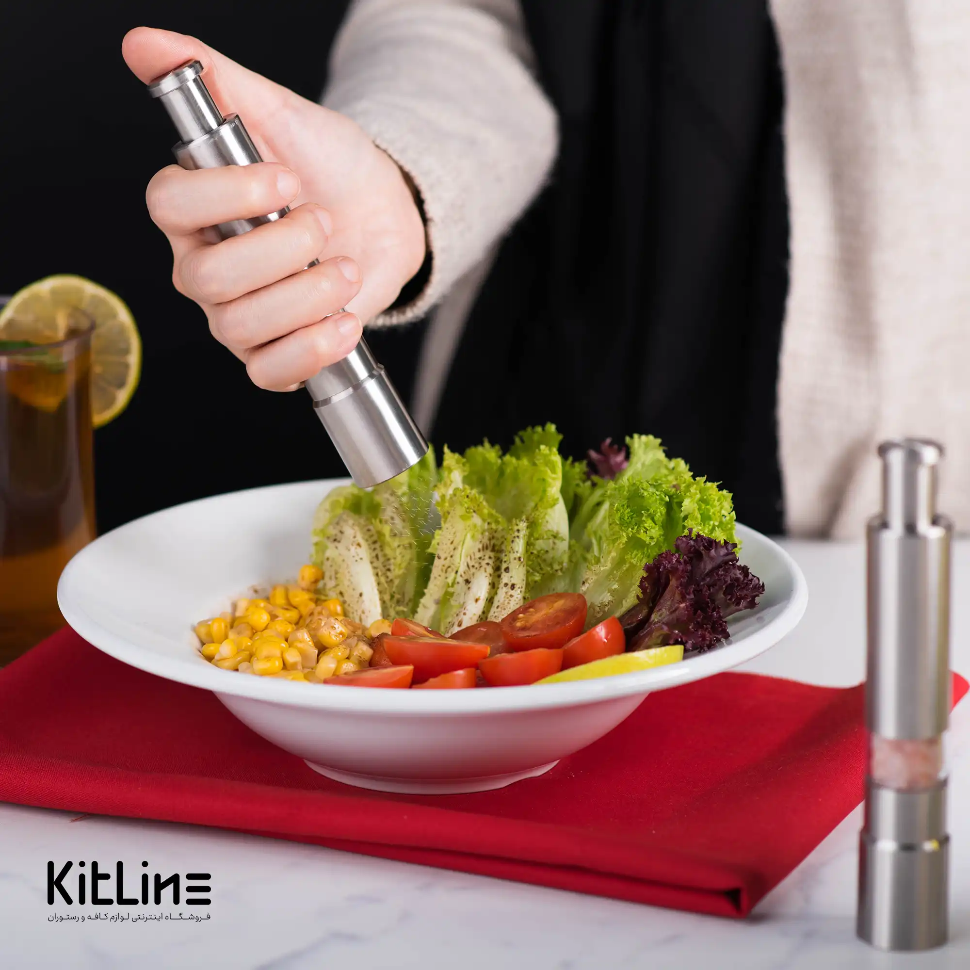 ادویه ساب قلمی استیل ۱۵ سانتیمتری - تصویر 6