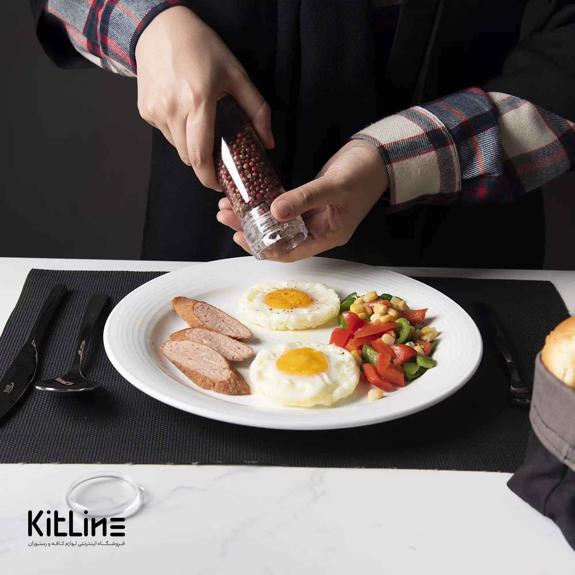 ادویه ساب پلاستیکی ۱۳ سانتیمتری با درب شفاف (کارتن ۱۰ عددی) - تصویر 7