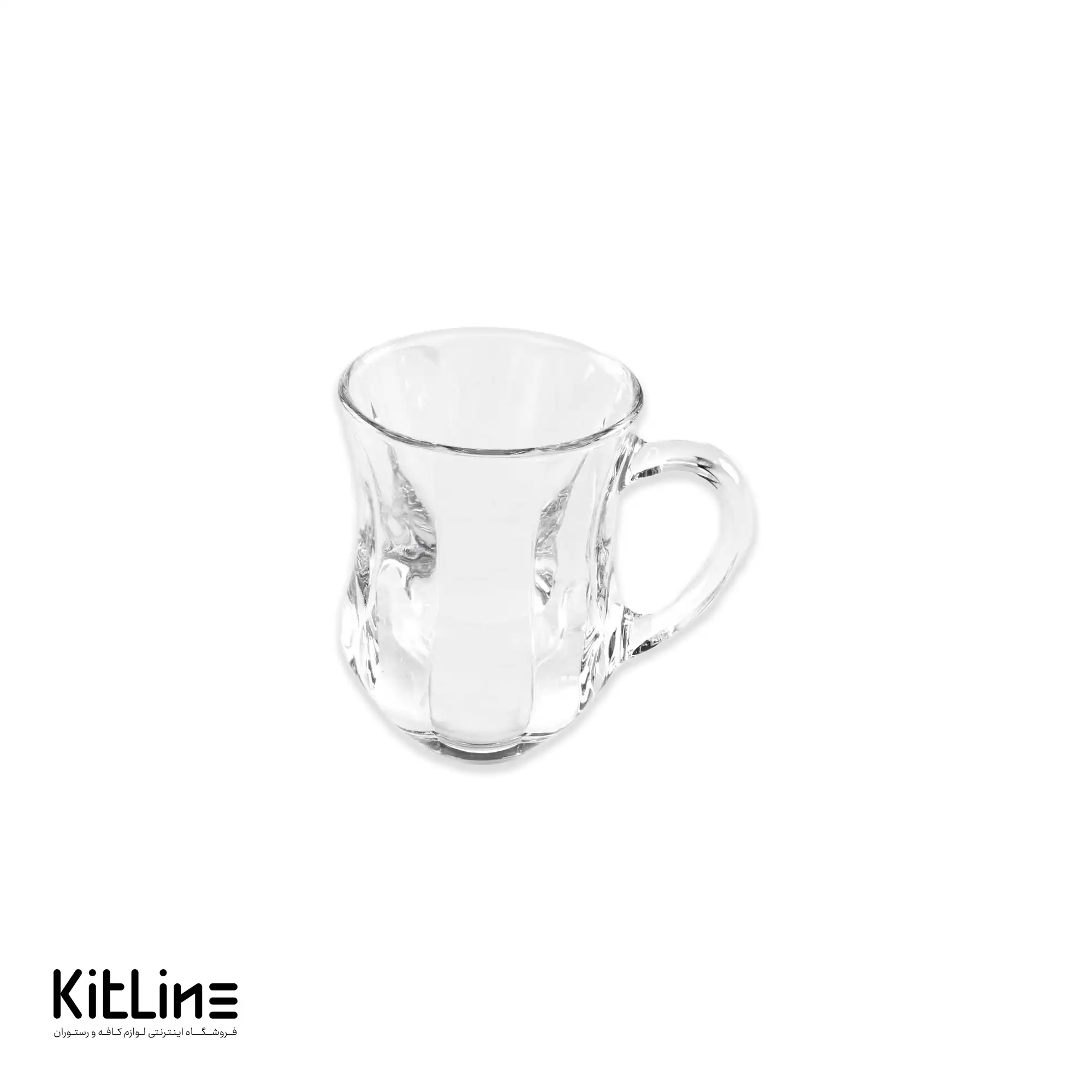 استکان شیشه ای ۱۴۰ میلی‌لیتری پاشاباغچه مدل دیم (ست ۶ عددی)