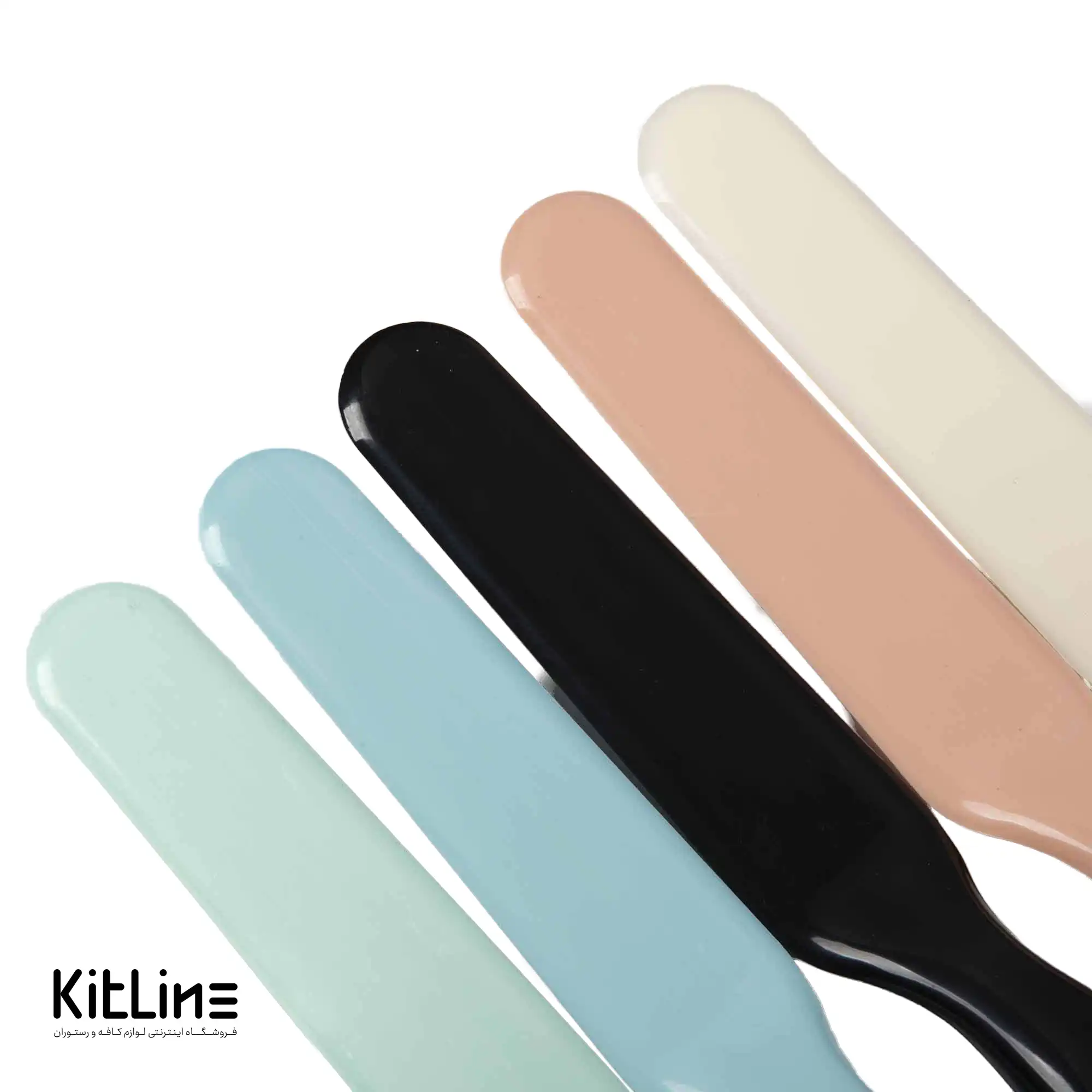 اسپاچولا پالت خم ۱۵ سانتیمتری پلاستیکی - تصویر 6