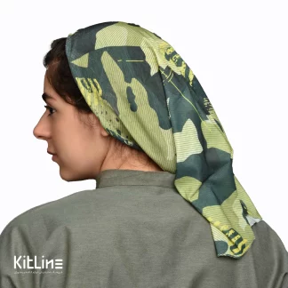 اسکارف نخی طرح دار