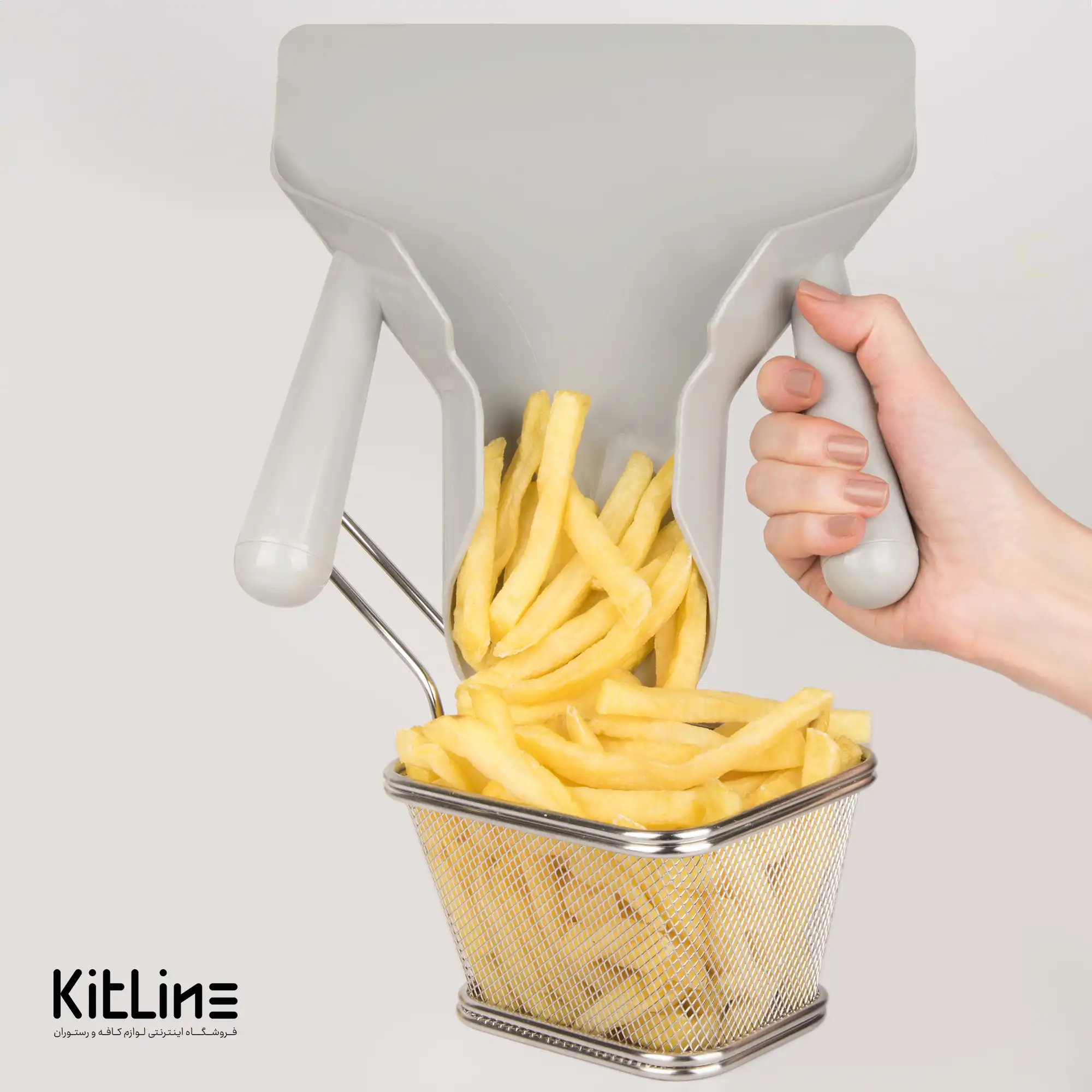 اسکوپ سیب زمینی دو دسته پلی کربنات - تصویر 4