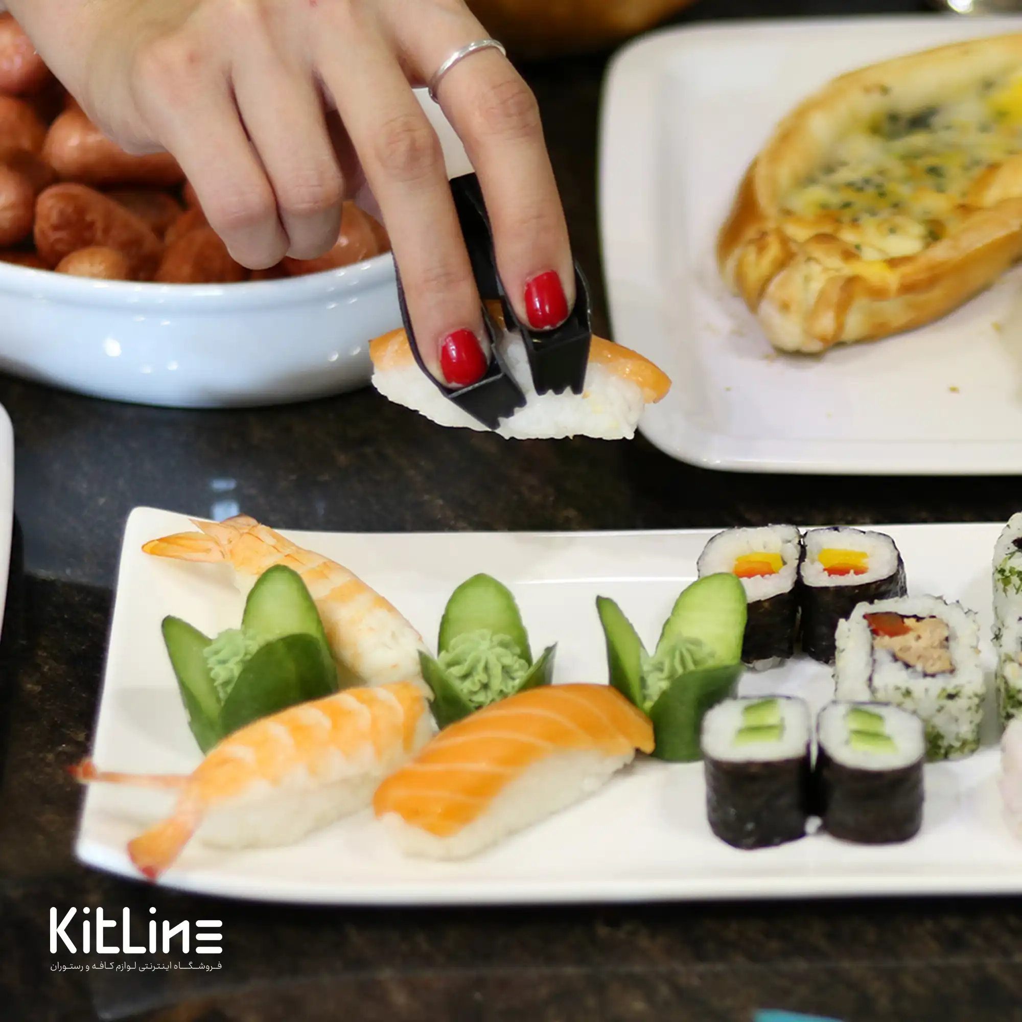 انبر چنگول یکبار مصرف مشکی (کارتن ۱۰۰ عددی) - تصویر 7