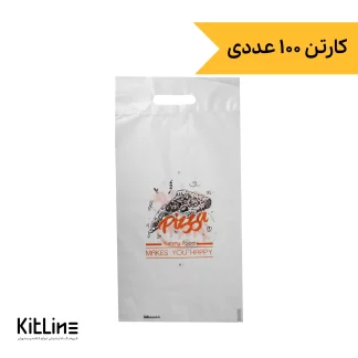 باندرول حمل پیتزا ۲۵×۵۱ سانتیمتری (کارتن ۵ کیلوگرمی)