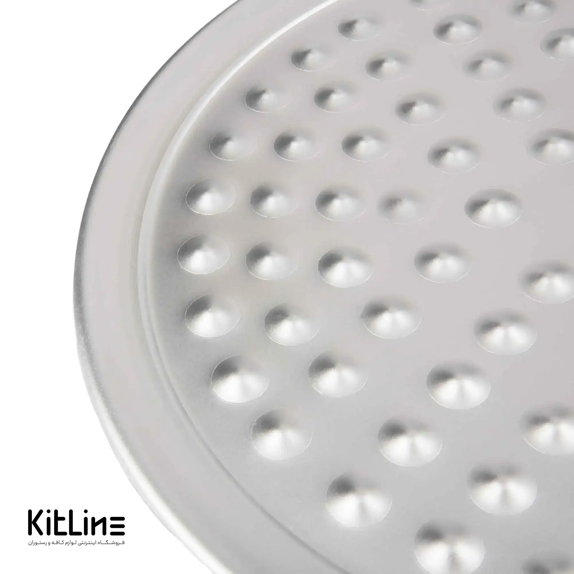 بشقاب تیله ای آلومینیومی ۳۸ سانتیمتری کیچن تک - تصویر 3