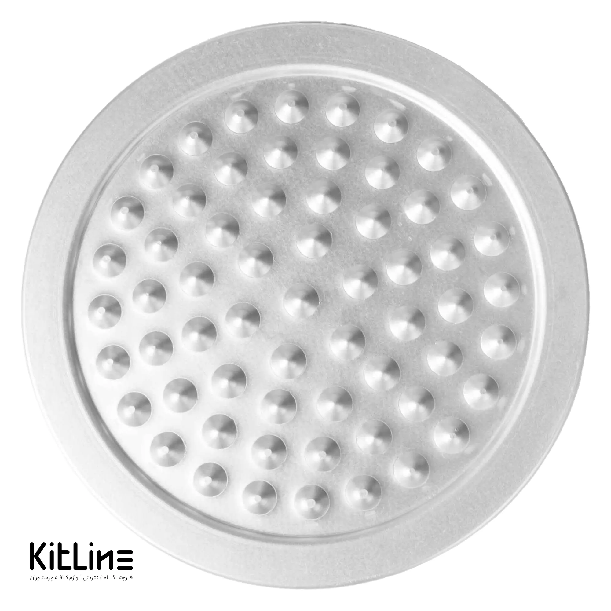 بشقاب تیله ای آلومینیومی ۳۸ سانتیمتری کیچن تک - تصویر 4