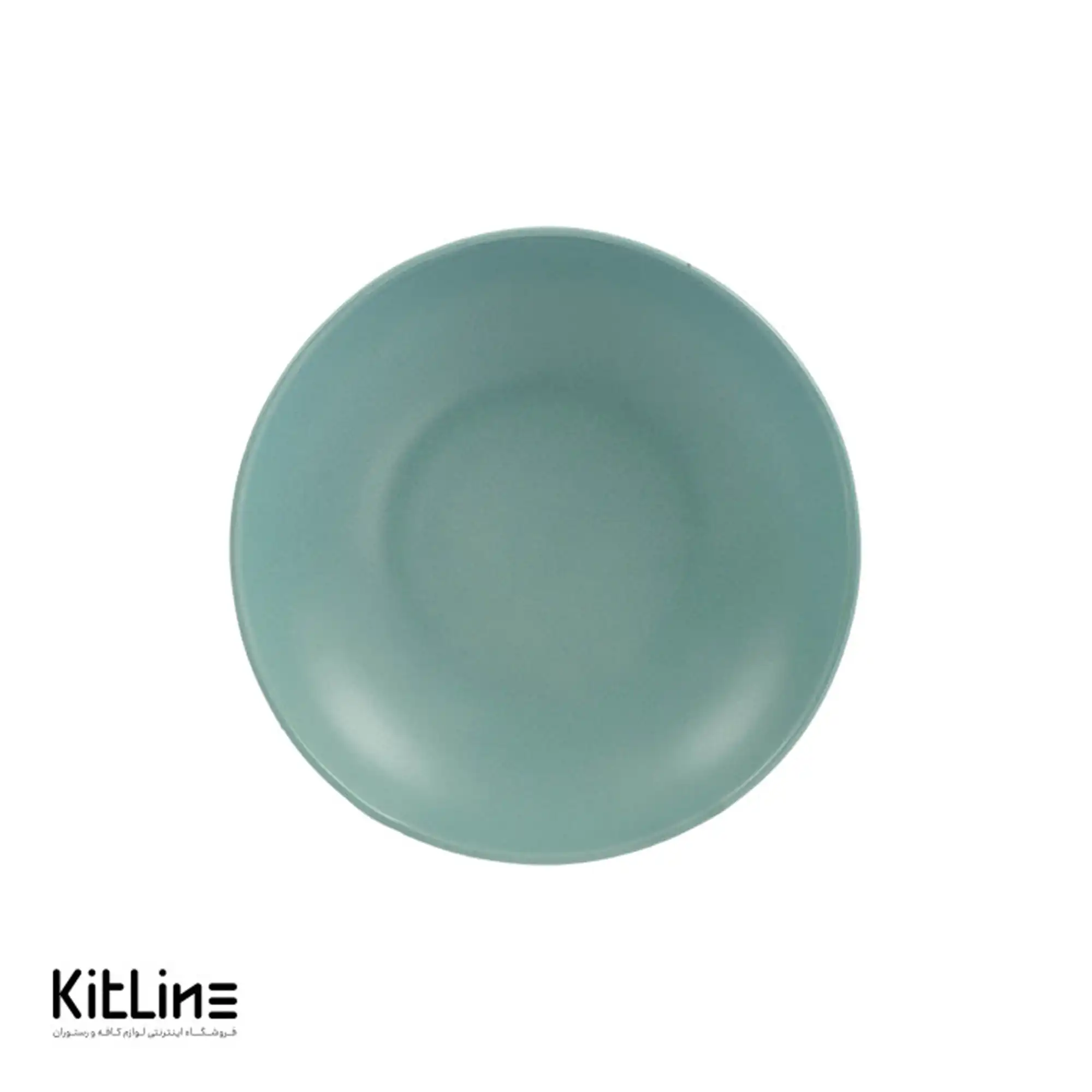 بشقاب گود سرامیکی ۱۸ سانتیمتری آبی - تصویر 7