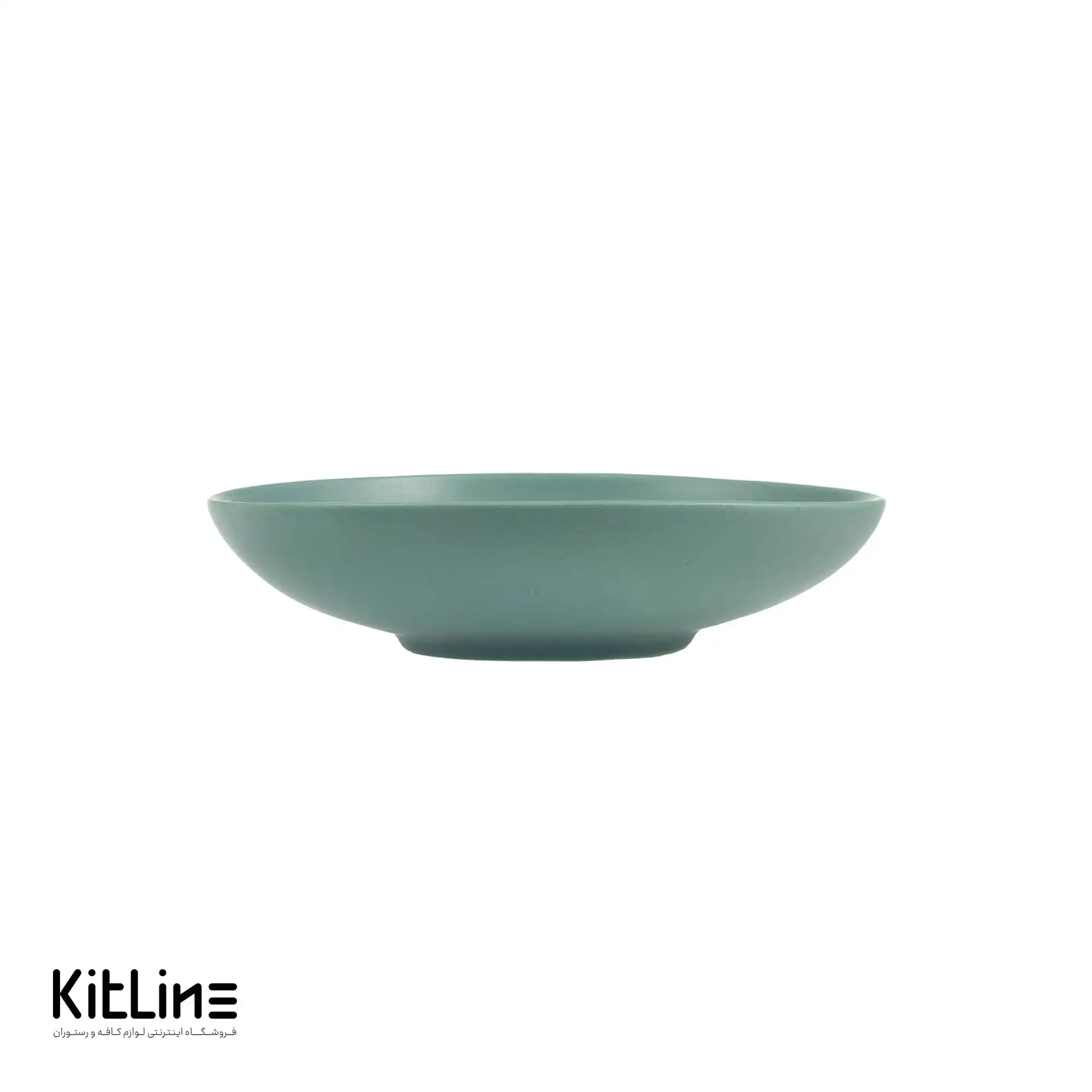 بشقاب گود سرامیکی ۱۸ سانتیمتری آبی - تصویر 5