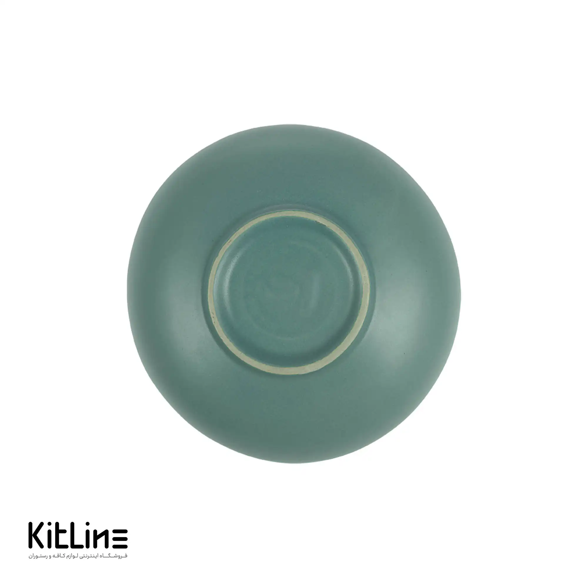 بشقاب گود سرامیکی ۱۸ سانتیمتری آبی - تصویر 4