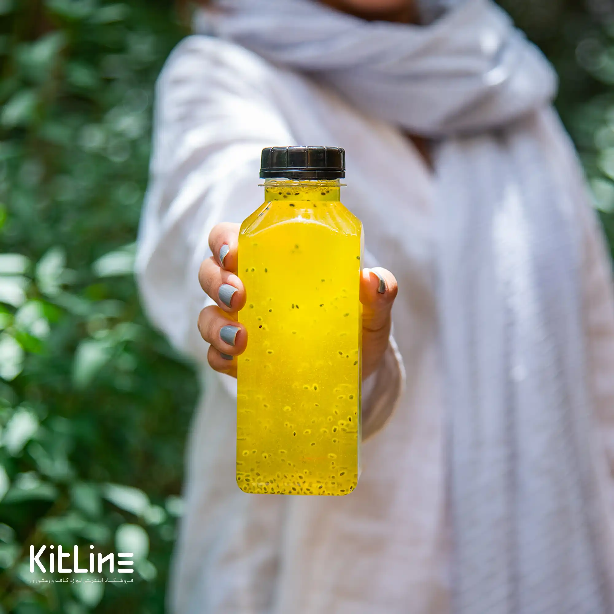 بطری جوس یکبار مصرف ۴۰۰ میلی لیتری (کارتن ۱۵۰ عددی) - تصویر 5