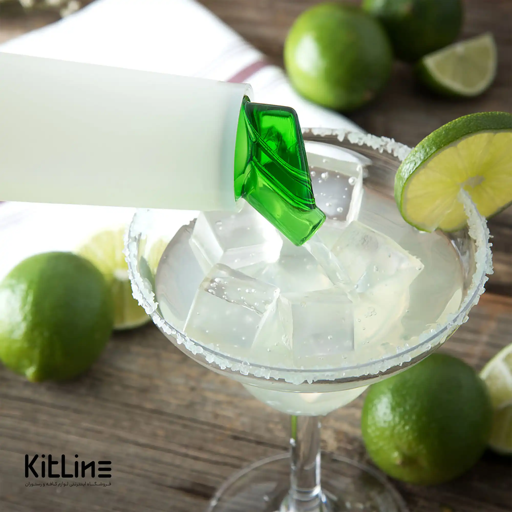 بطری ۲ لیتری با در آسان ریز سبز - تصویر 4