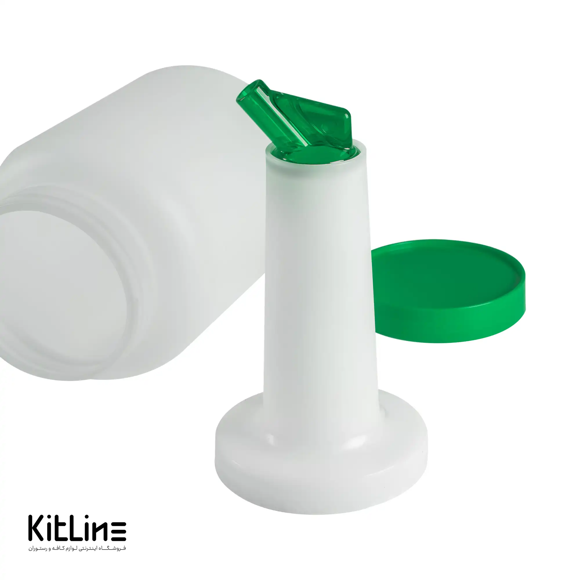 بطری ۲ لیتری با در آسان ریز سبز - تصویر 3